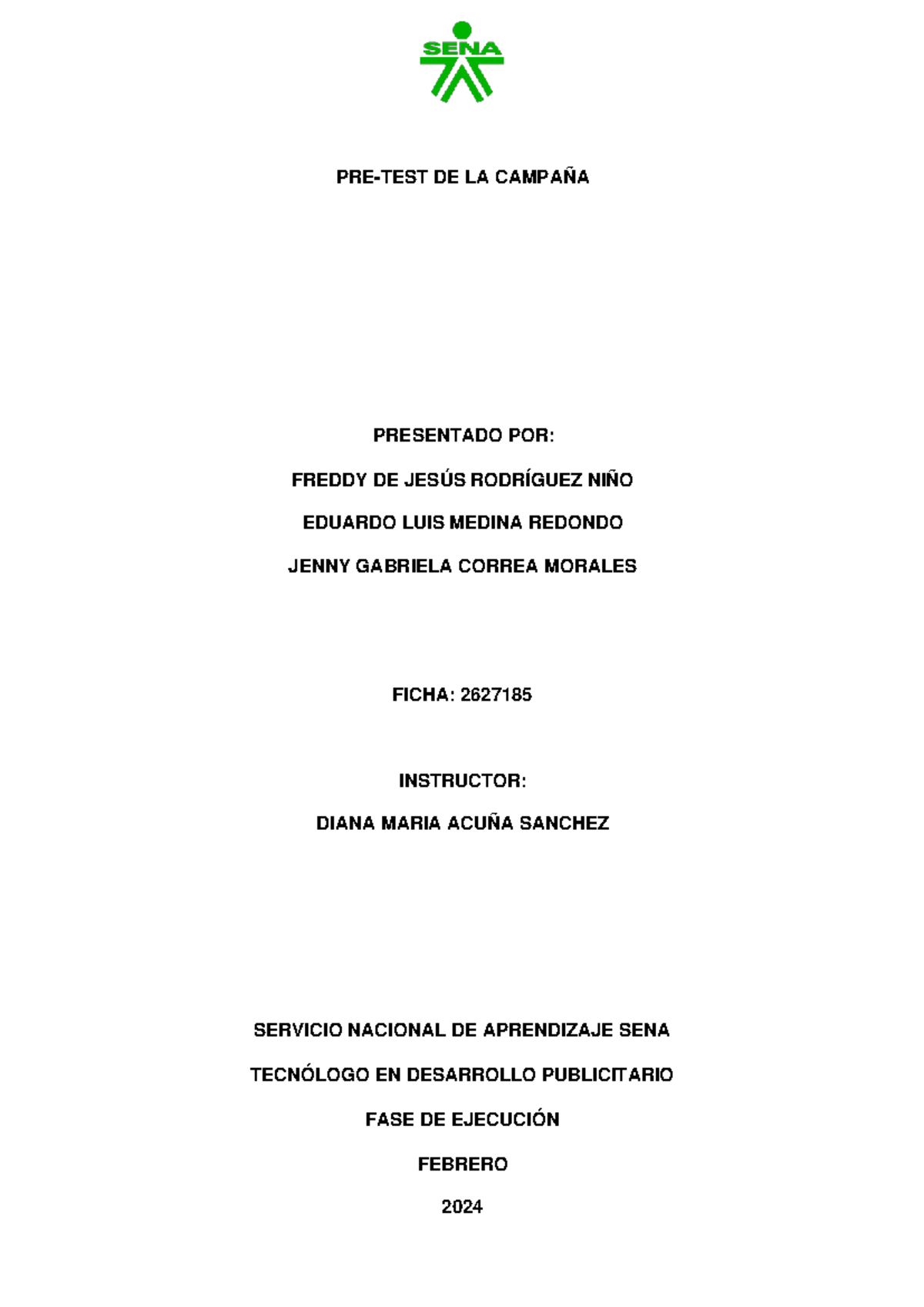 Presentacinn Nn PREn TESTn DEn LAn Campann A 9965c57681 df5c5 - PRE ...