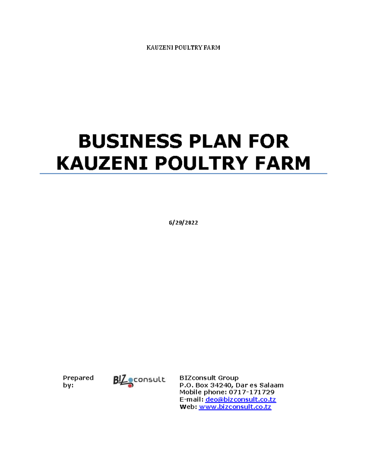 poultry farm business plan slideshare