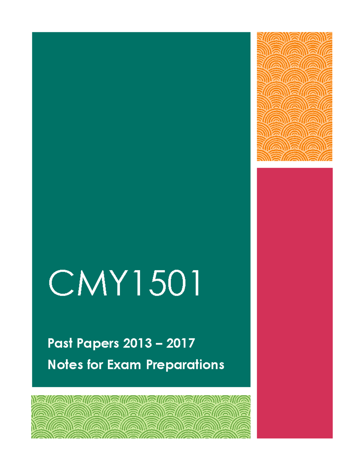 Exam October 2018 Questions And Answers Cmy1501 Past Papers 2013 2017 Notes For Exam Studocu Exam October 2018 Questions And Answers Cmy1501 Past Papers 2013 2017 Notes For Exam Studocu