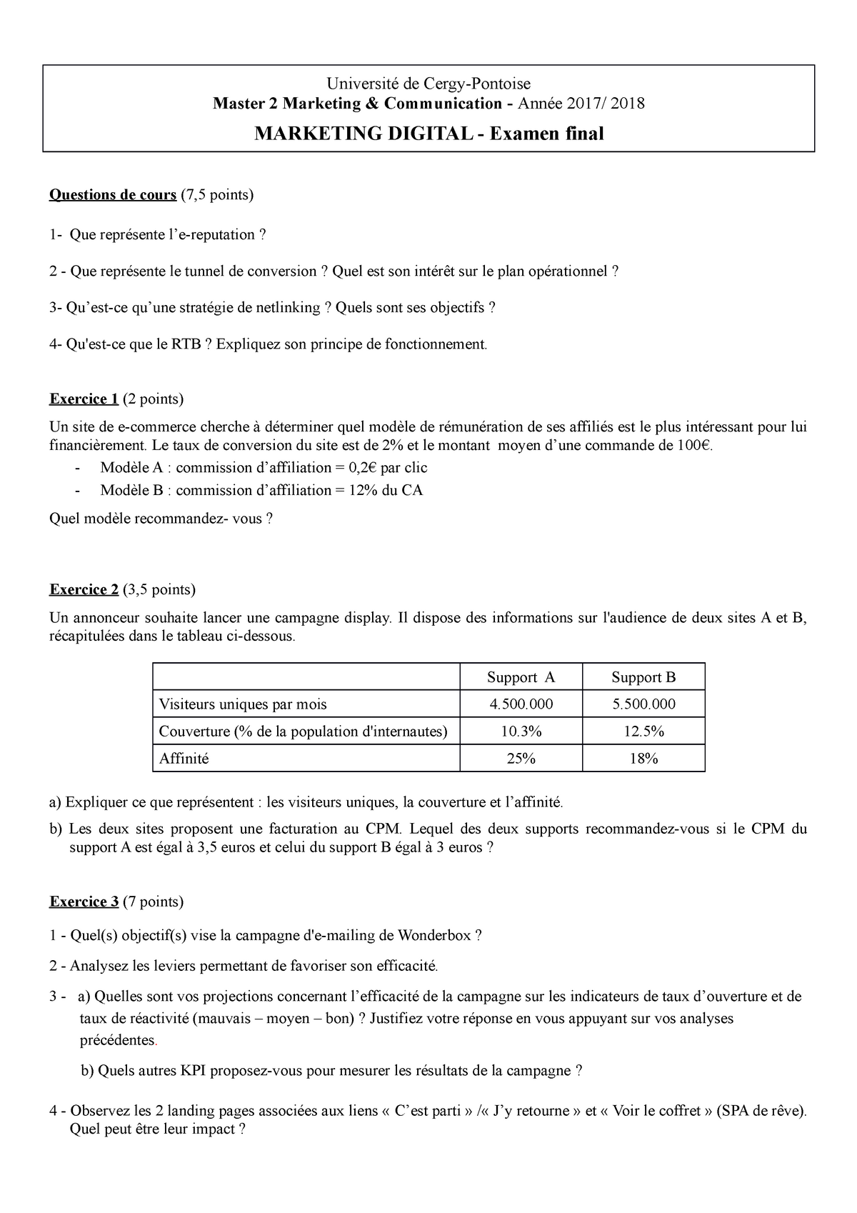 D-UN-OE-23 Reliable Test Sample