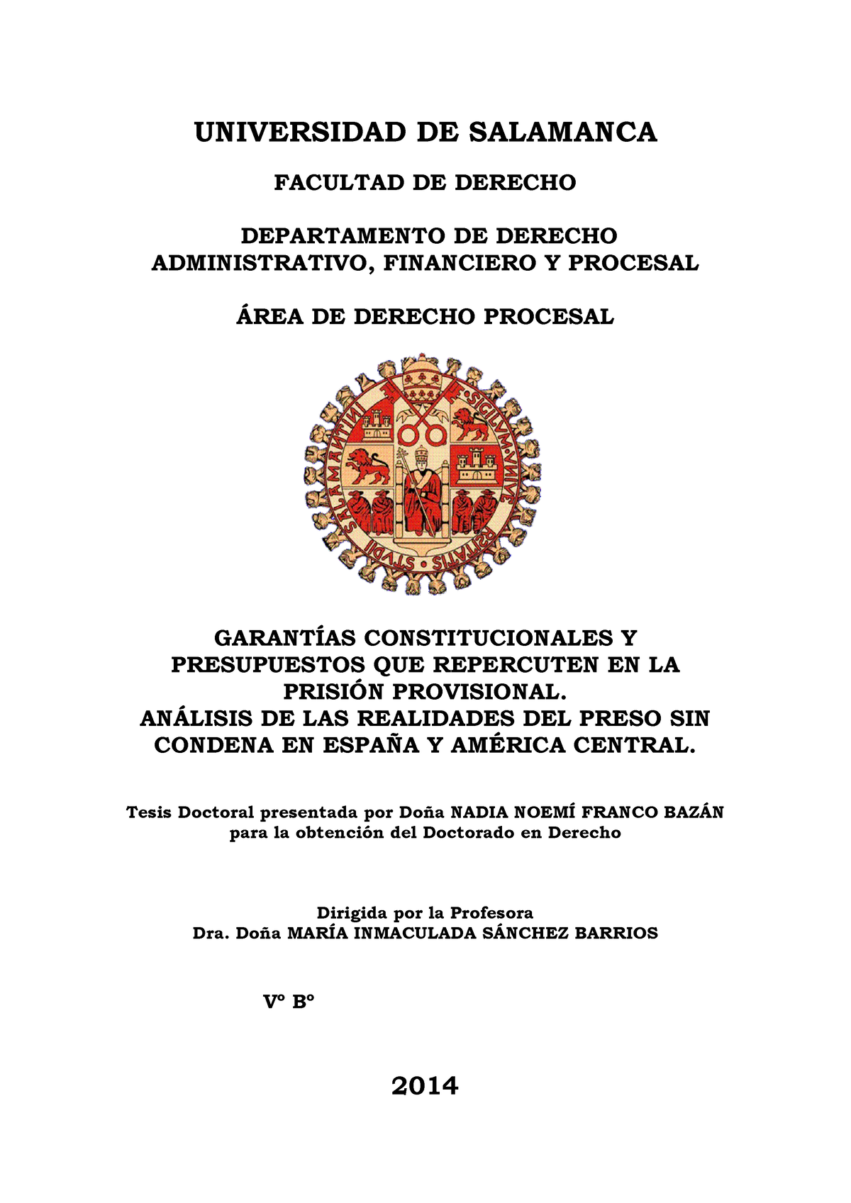 dissertation doctoral in spanish