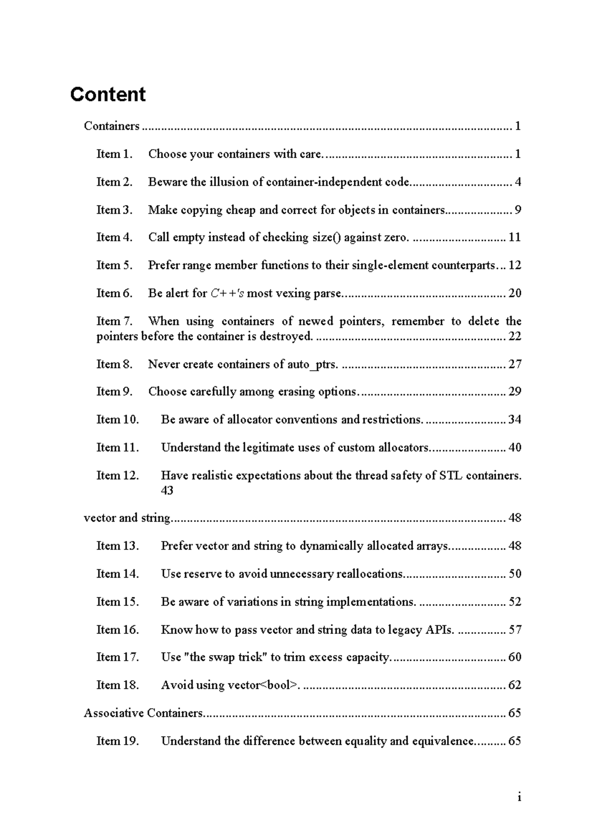 (unknown ed.) {ABE46314} Effective STL 50 Specific Ways to Improve Your ...