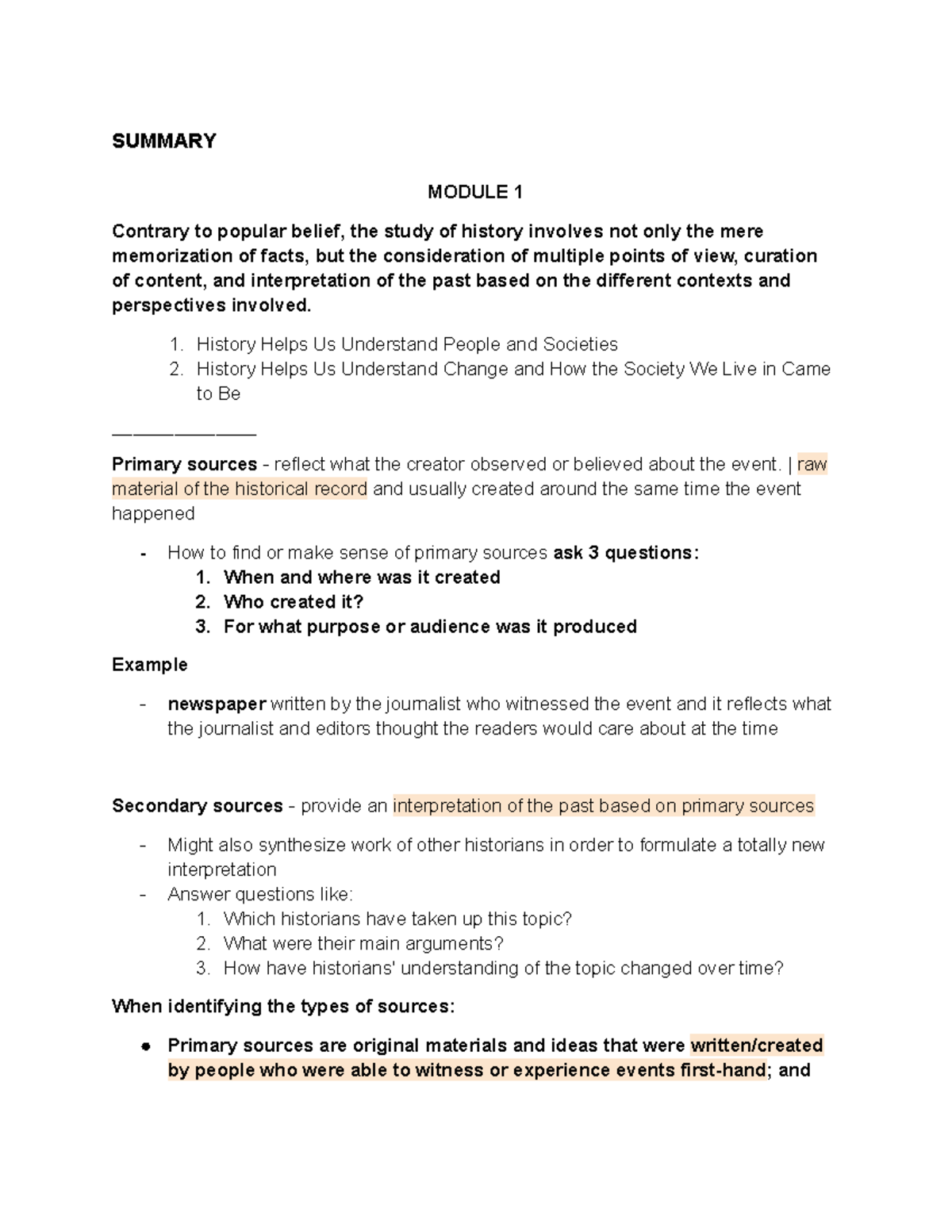 RPH Midterm Lessons - Summary Medical Technology - SUMMARY MODULE 1 ...