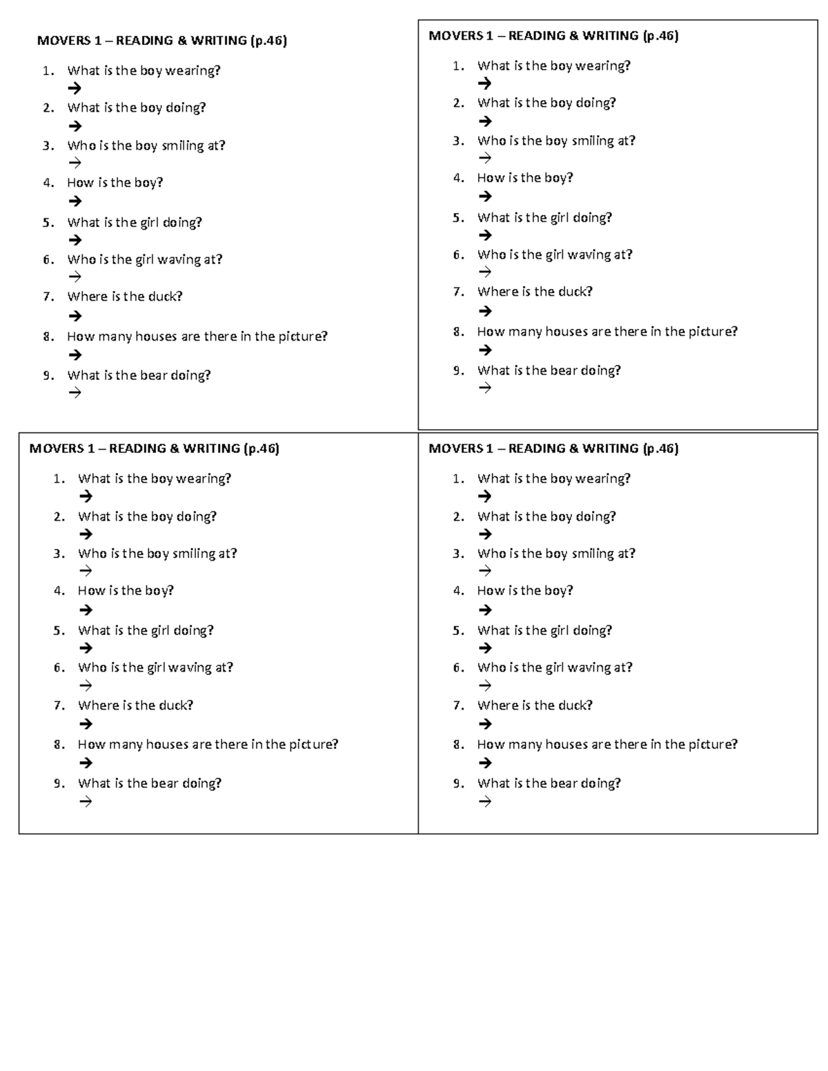 MV. MV1. test 2 RW part 6 - this material can help you practice the ...