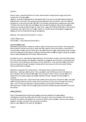 Stories We Tell Assessment - Analysis of Film Sequence Sarah Polley’s ...