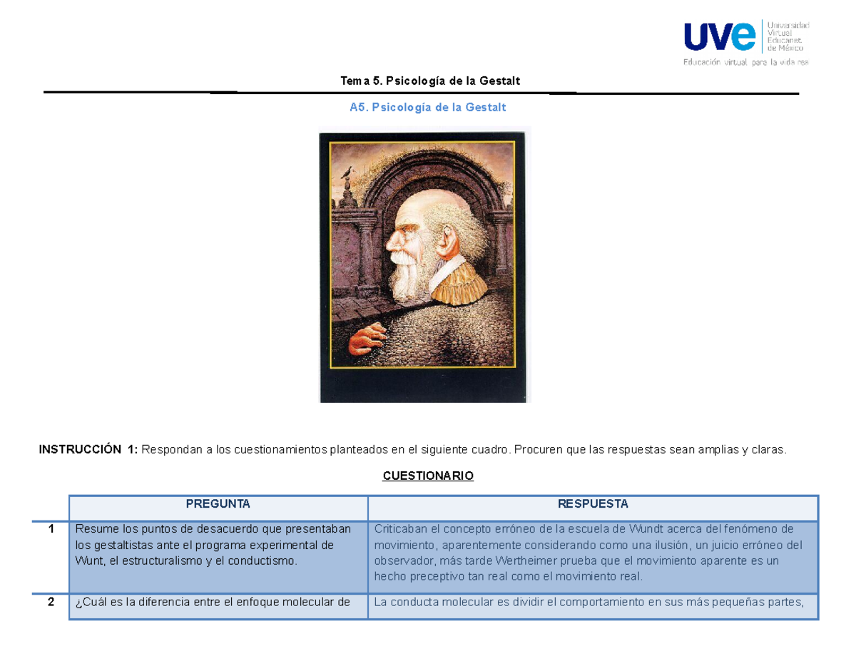 T Gestalt Apuntes Tema Psicolog A De La Gestalt A Psicolog A De La Gestalt Instrucci N