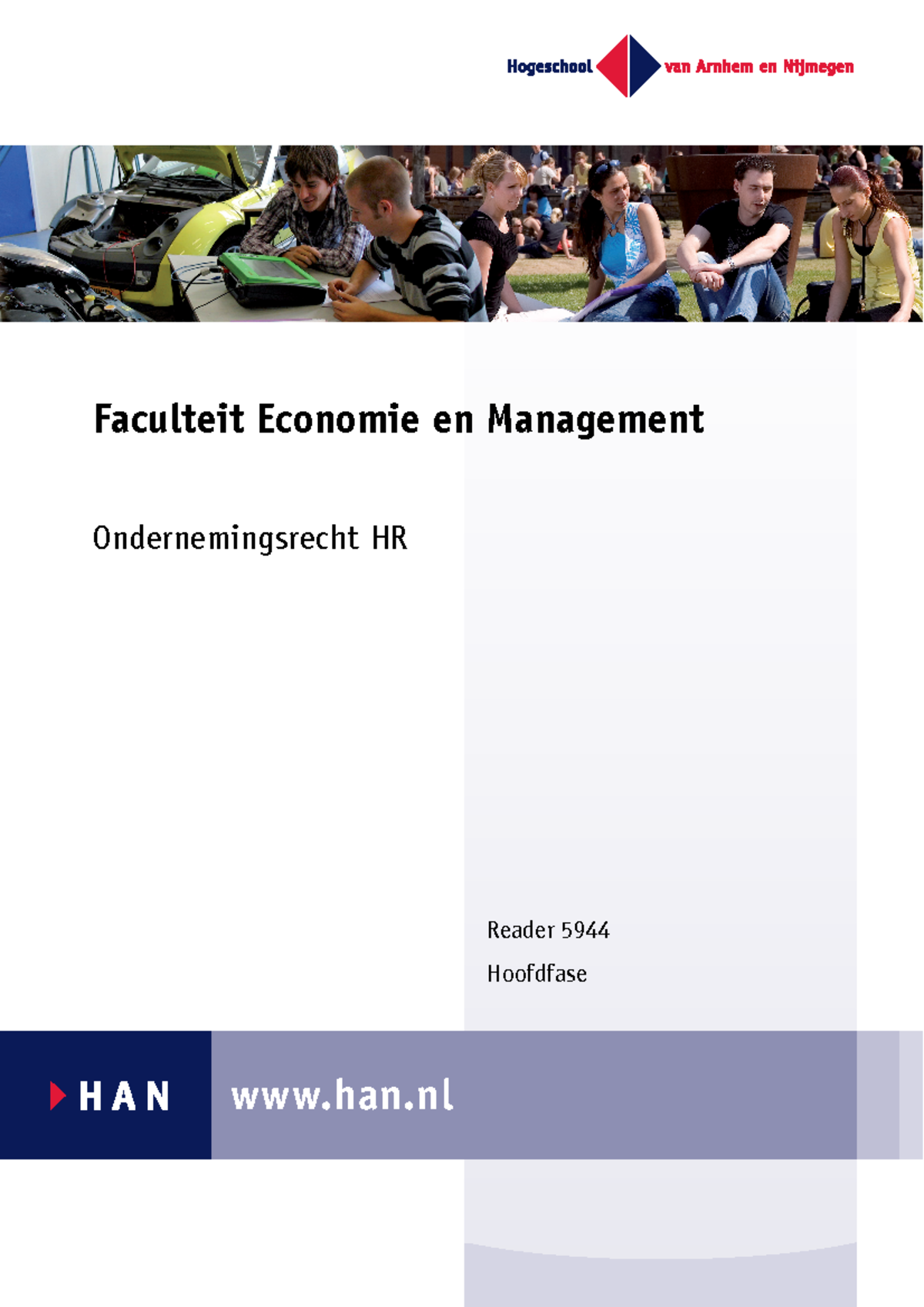 Syllabus - Blokboek - Han Faculteit Economie En Management ...