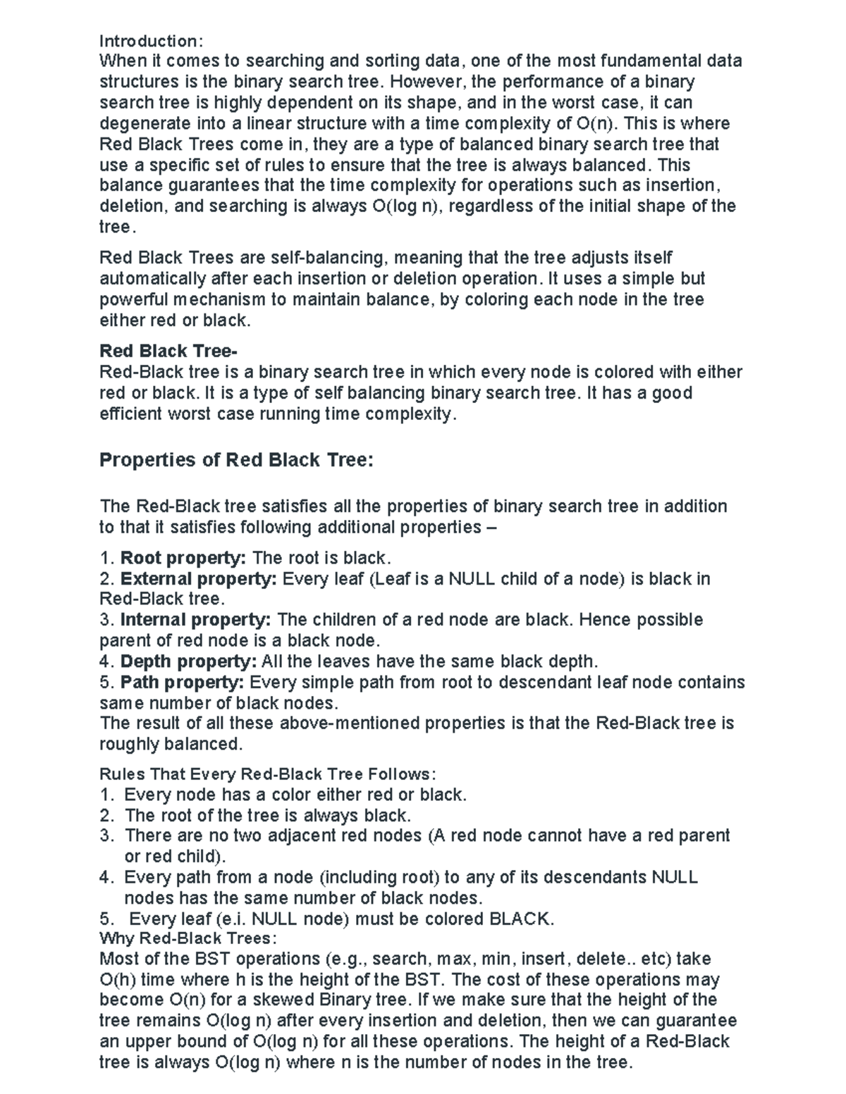 Daa unit 2 - Daa Notes - ####### Introduction: When it comes to ...