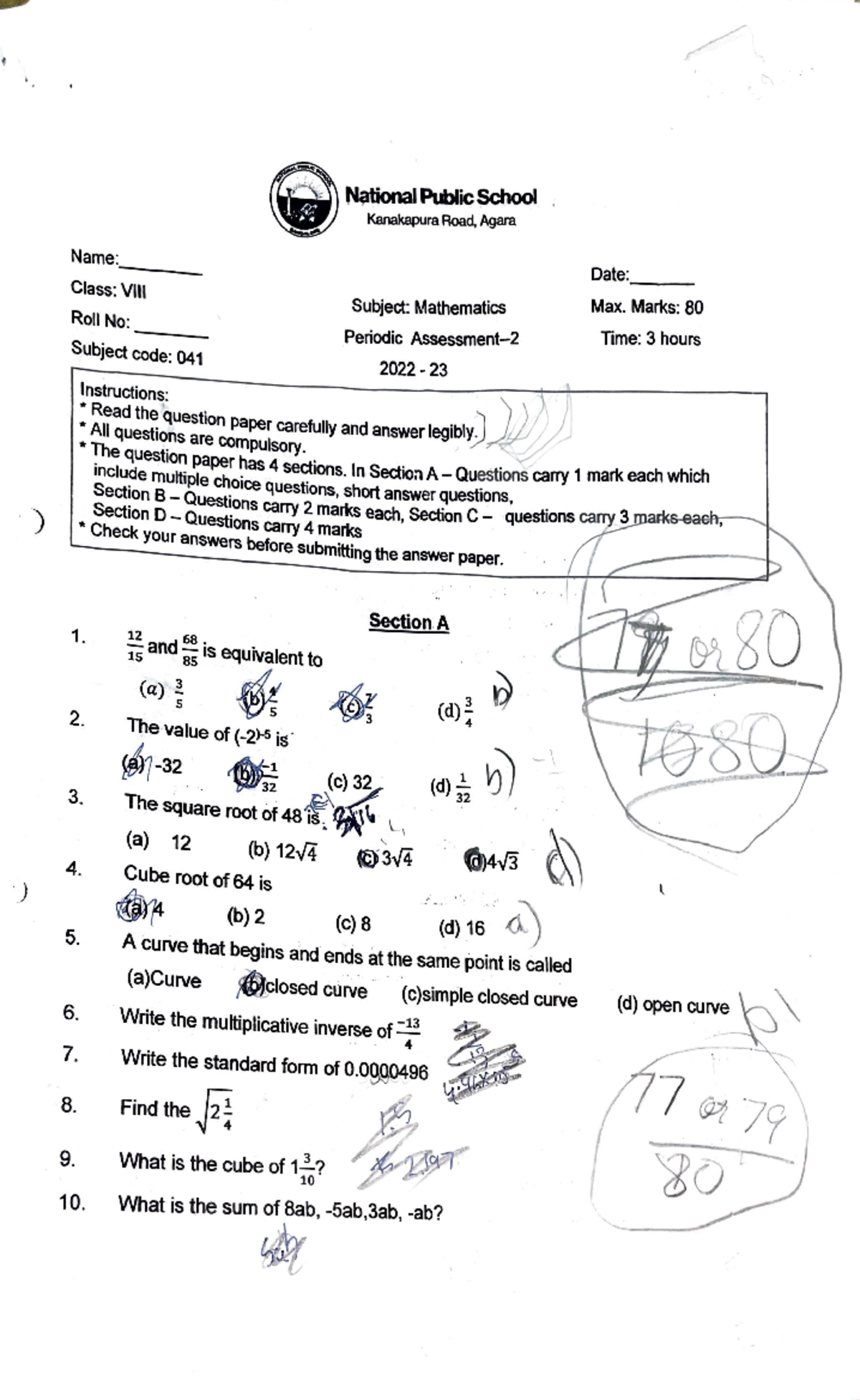 Maths-pa-2 - Mathematics: Applications and Interpretation SL - Studocu
