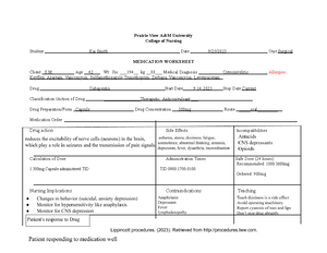 Exam 4 Medsurg - Exam 4 notes - Med Surg Ex 4 The nurse is caring for a ...