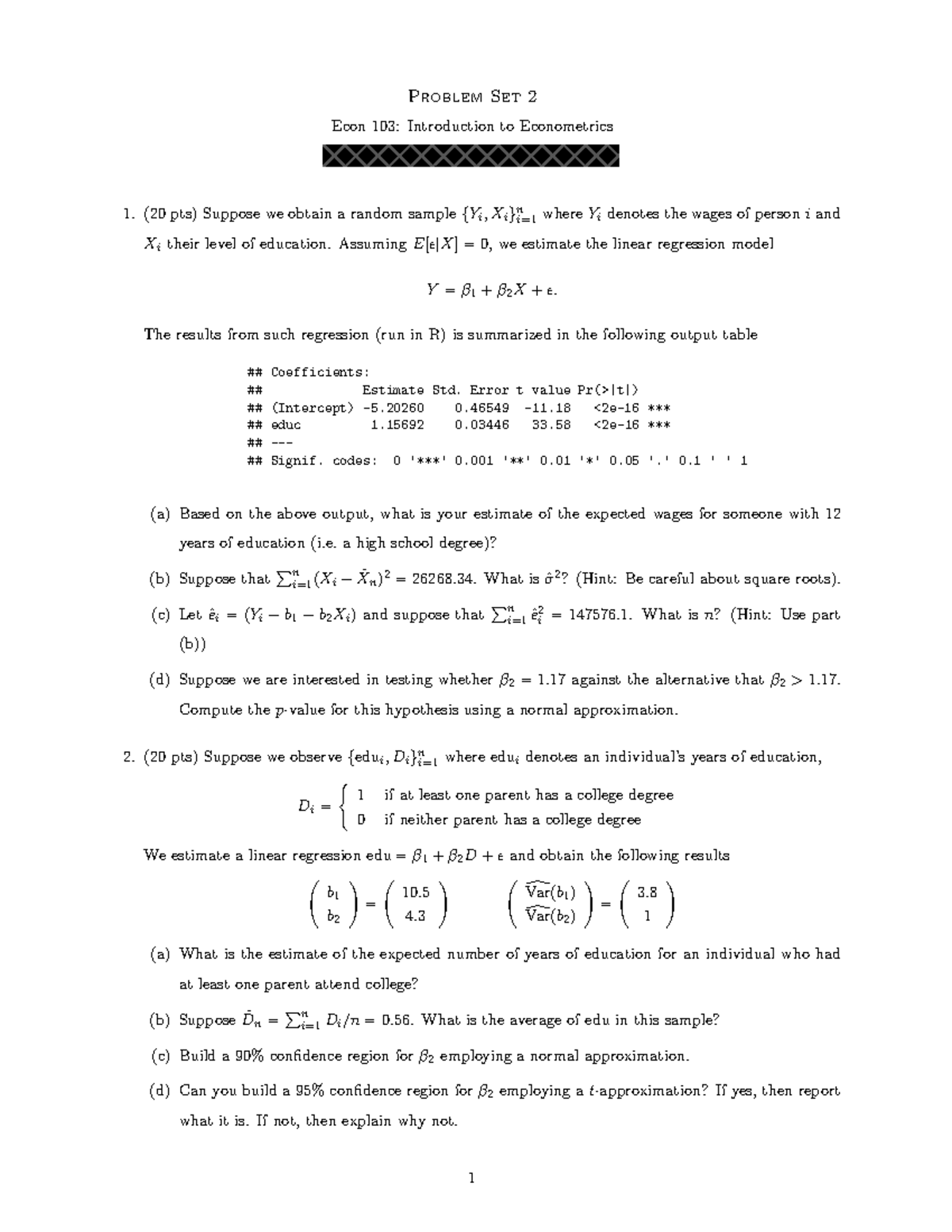 econ homework solver