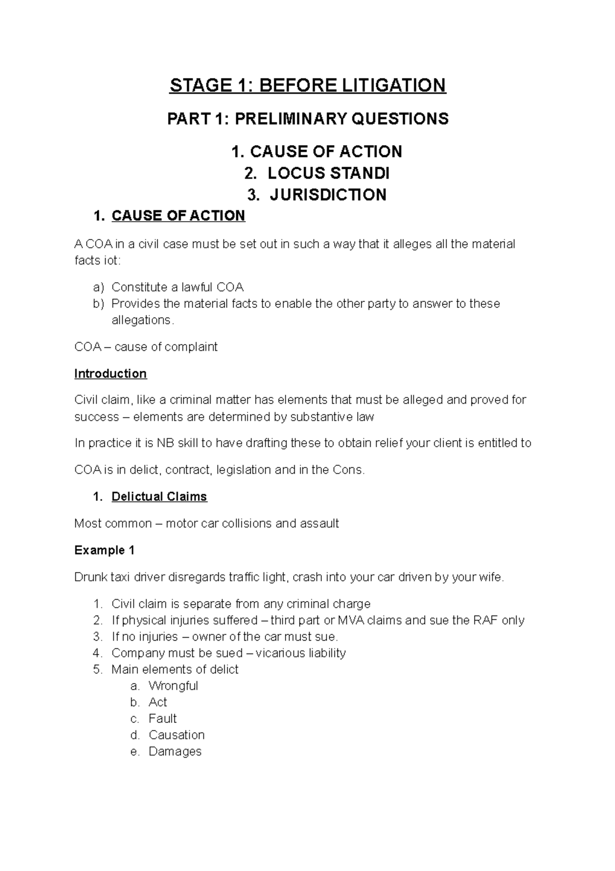 cause-of-action