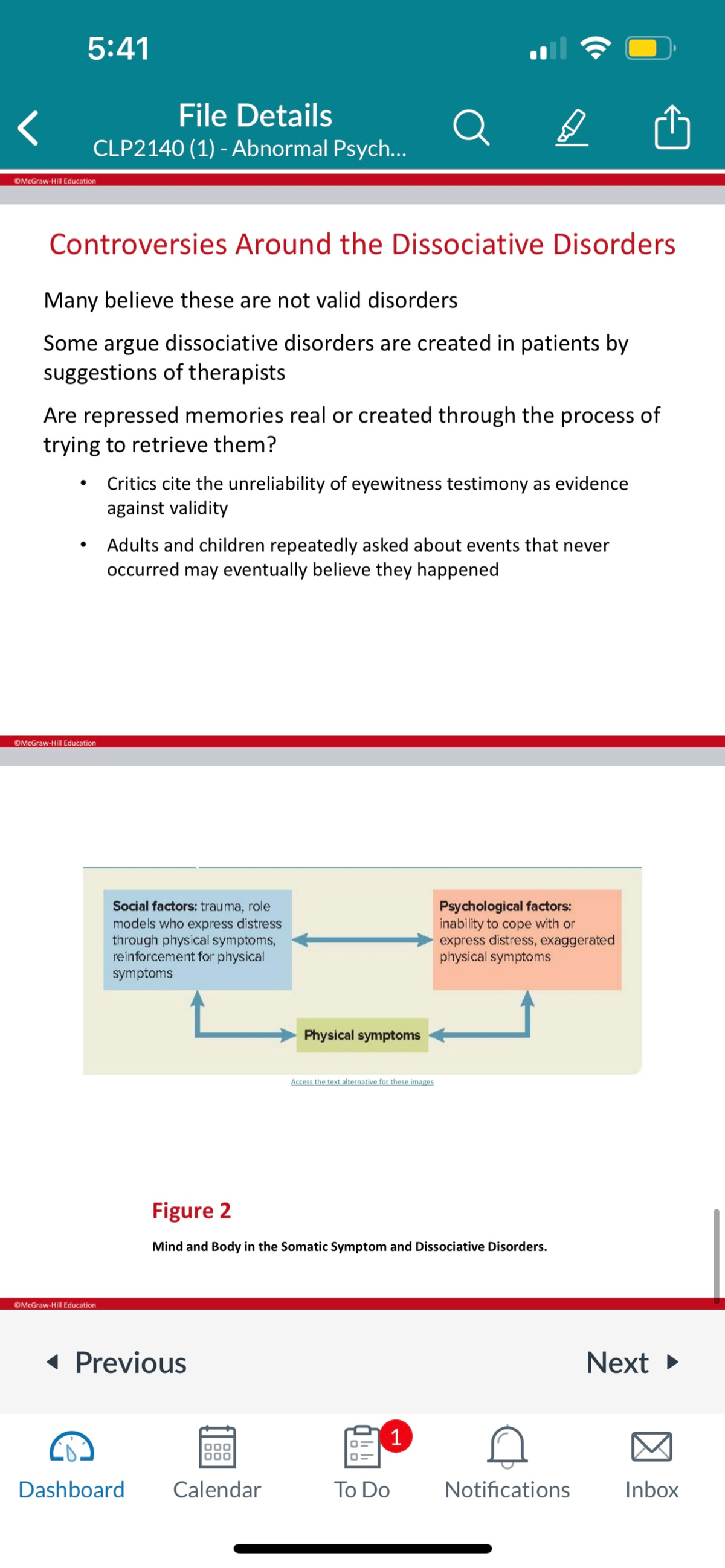 Abnormal Psychology Chapter 6 - CLP2140 - Studocu