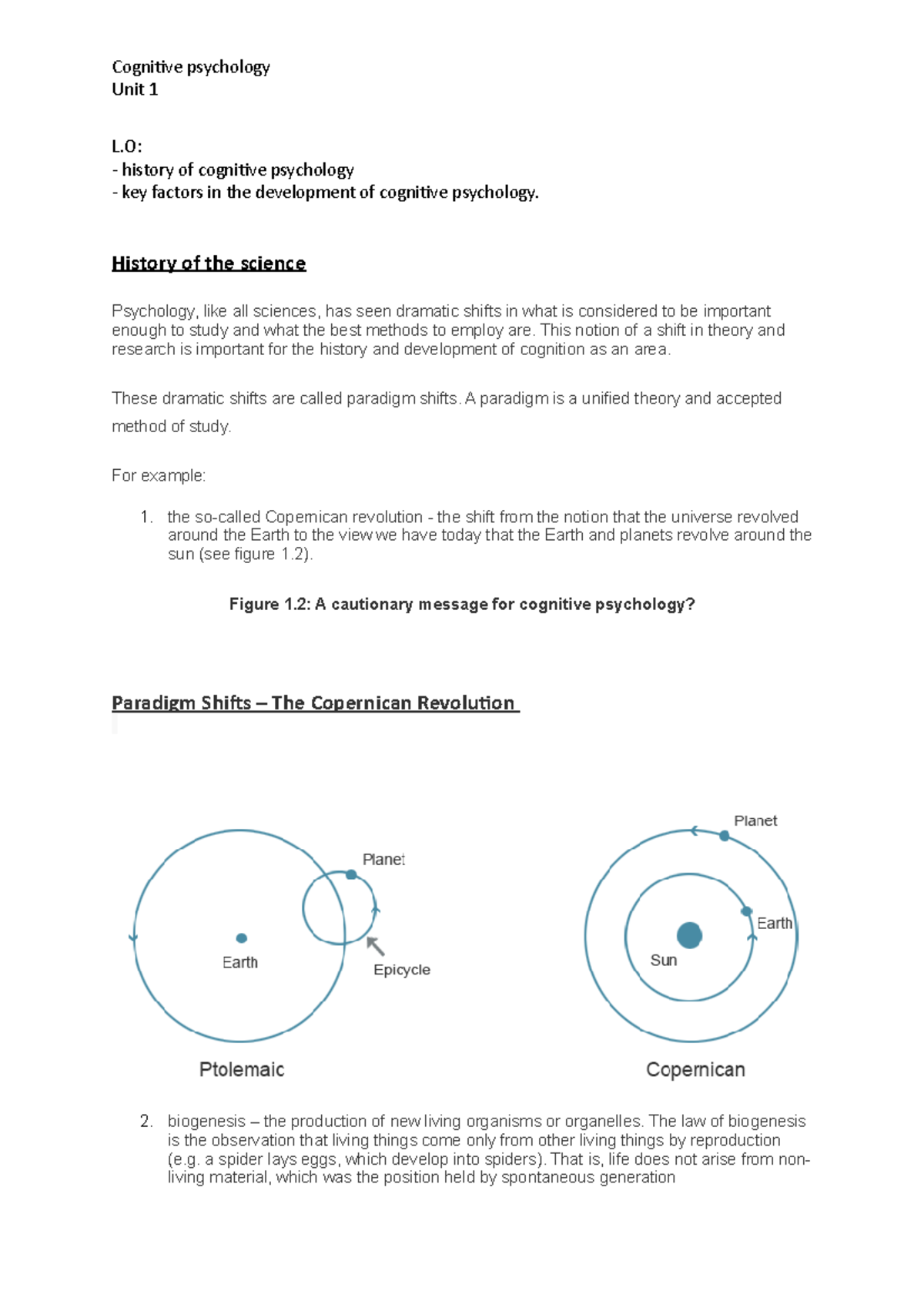 unit-1-cognitive-psychology-cognitive-psychology-unit-1-l