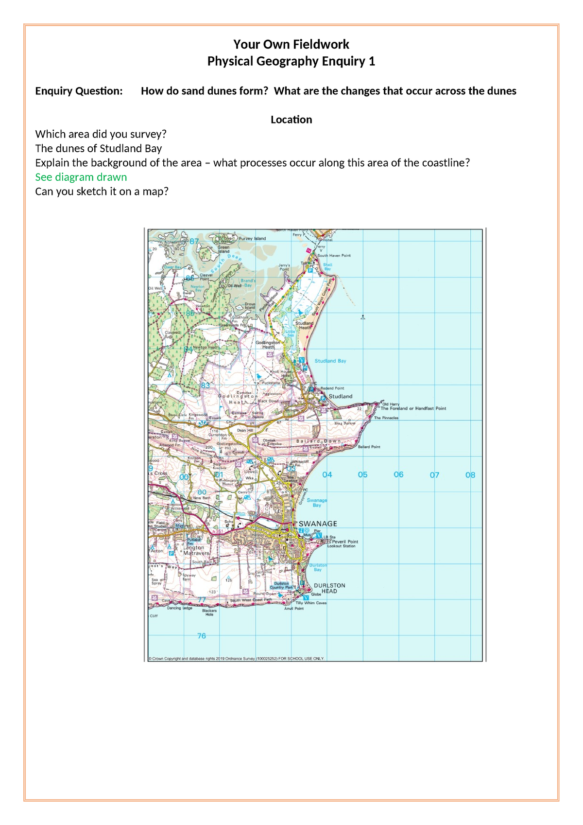 4.1 Physical geog 1 - How do sand dunes form - Copy - Your Own ...