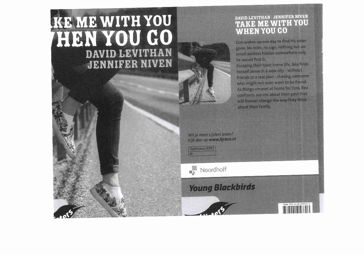 Eng mb3 take me with you when you go - david levithan - Engels