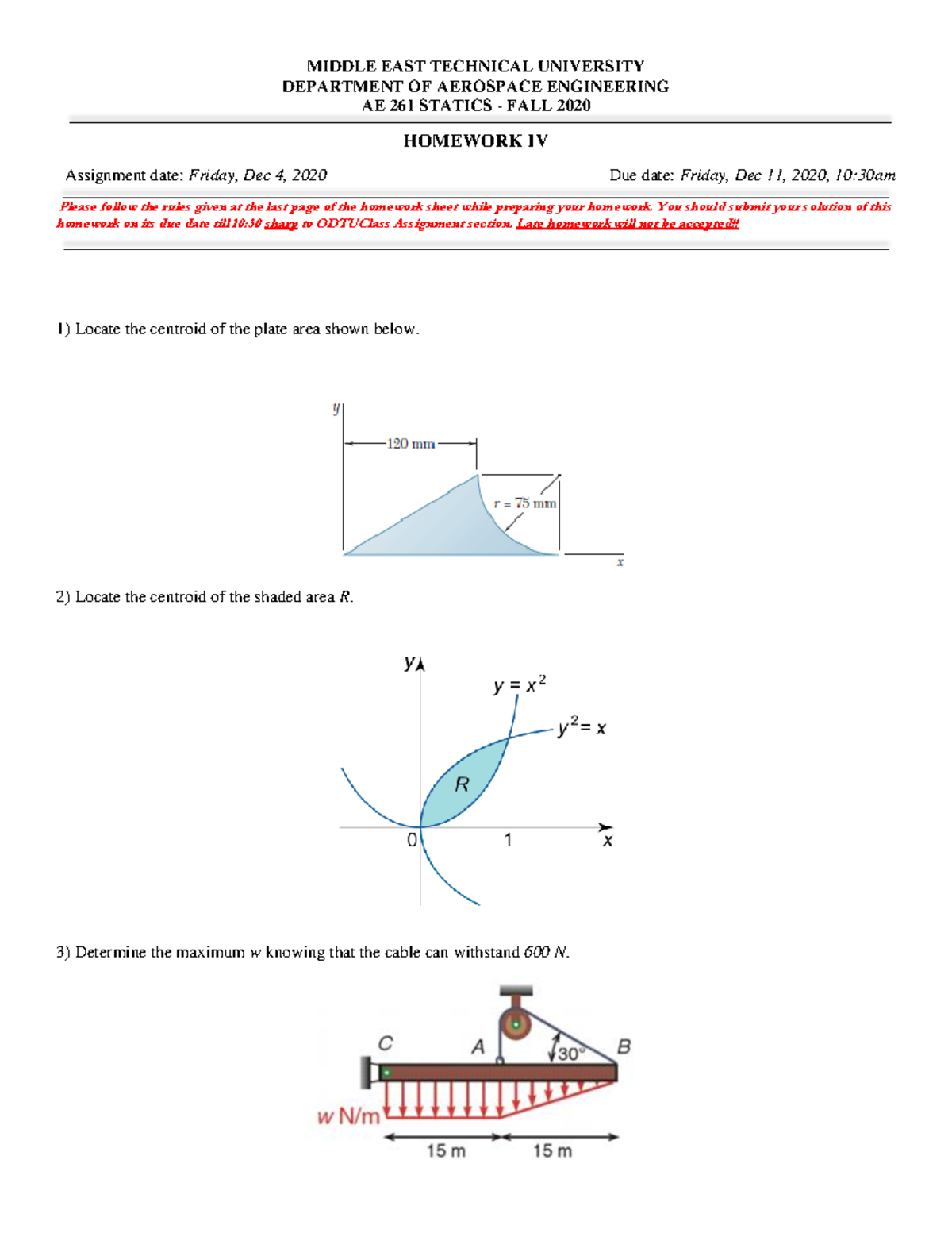 Homework-4 - Homework - MIDDLE EAST TECHNICAL UNIVERSITY DEPARTMENT OF ...