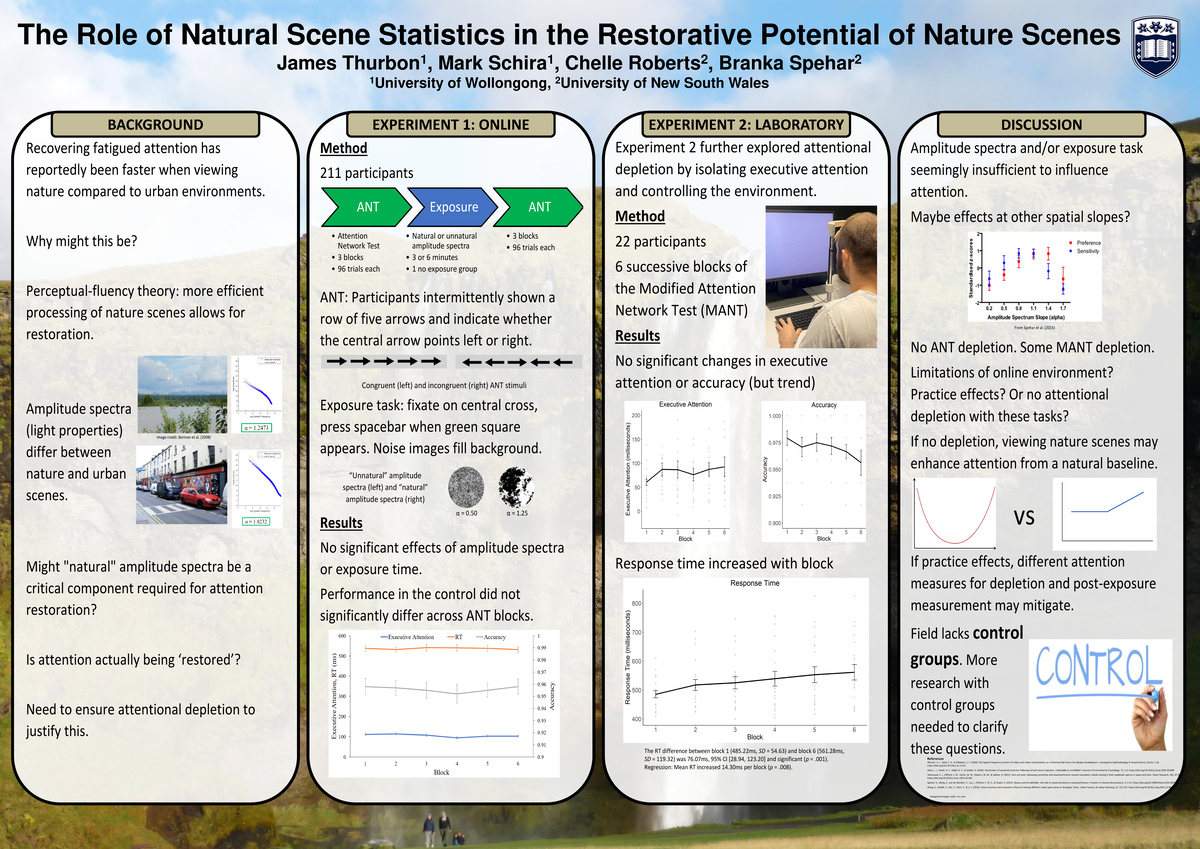 ACNS poster - The Role of Natural Scene Statistics in the Restorative ...