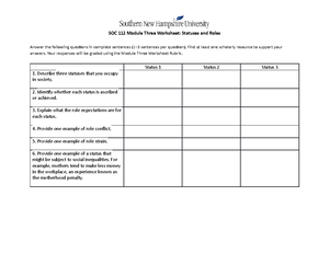 HIS+100+1-3+short+answer+ - Carolyn Paulson HIS- 1-3 Short Answer ...