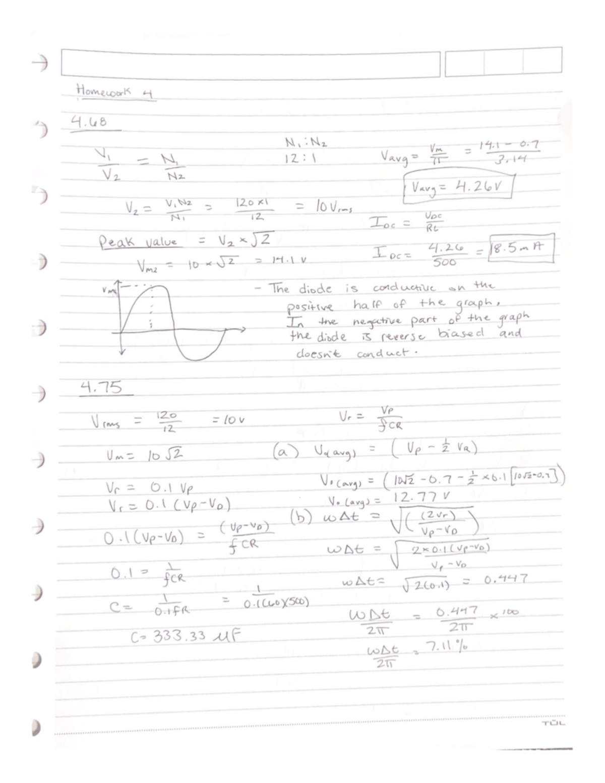 Digital Electronics Homework 4 - EE 334 - Studocu