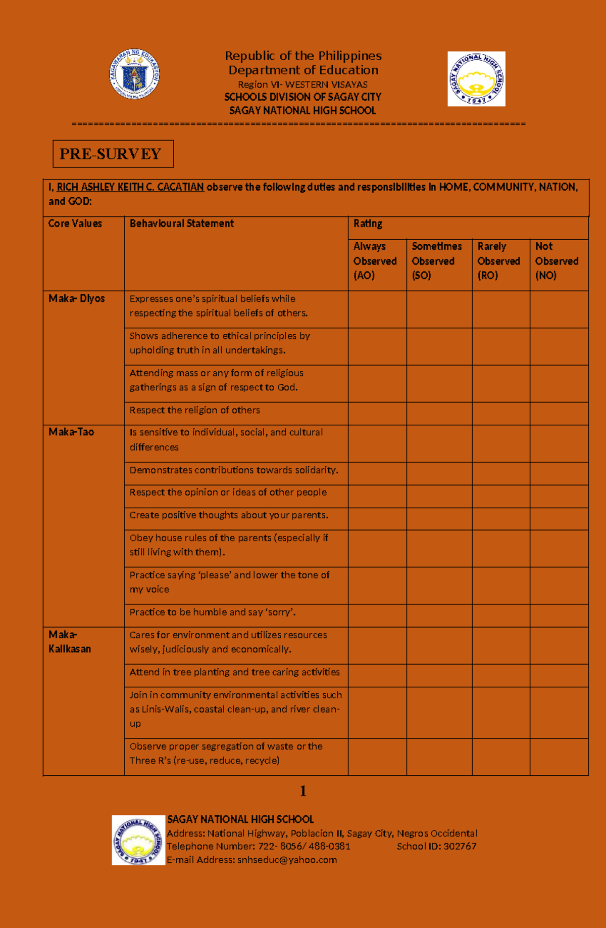 Alapaap-Q4 - PRACTICE MATERIALS OF ALAPAAP - 1 Department of Education ...