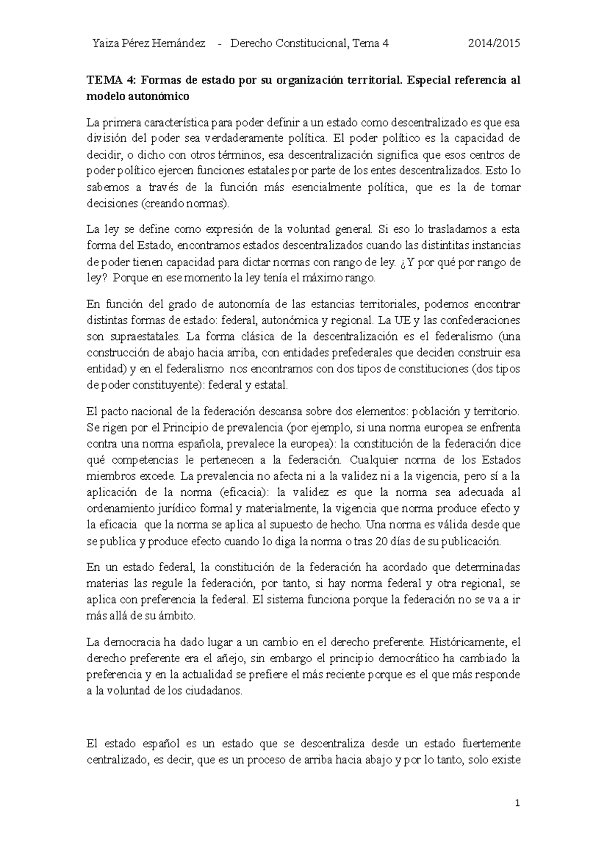 Apuntes, lecciones 4 - Profesor Fernando Rios Rull - Yaiza Pérez ...
