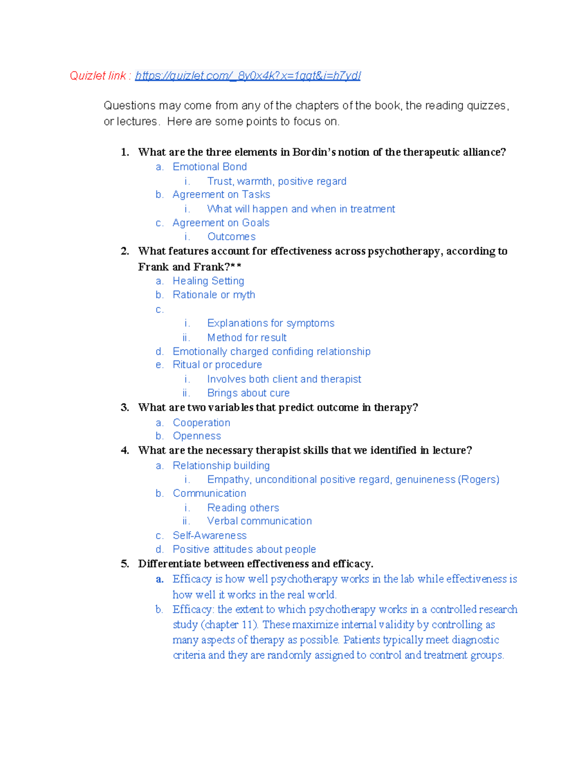 Exam 2 Study Guide- PSYCH 348 - Quizlet Link : _quizlet/8y0x4k?x=1qqt&i ...