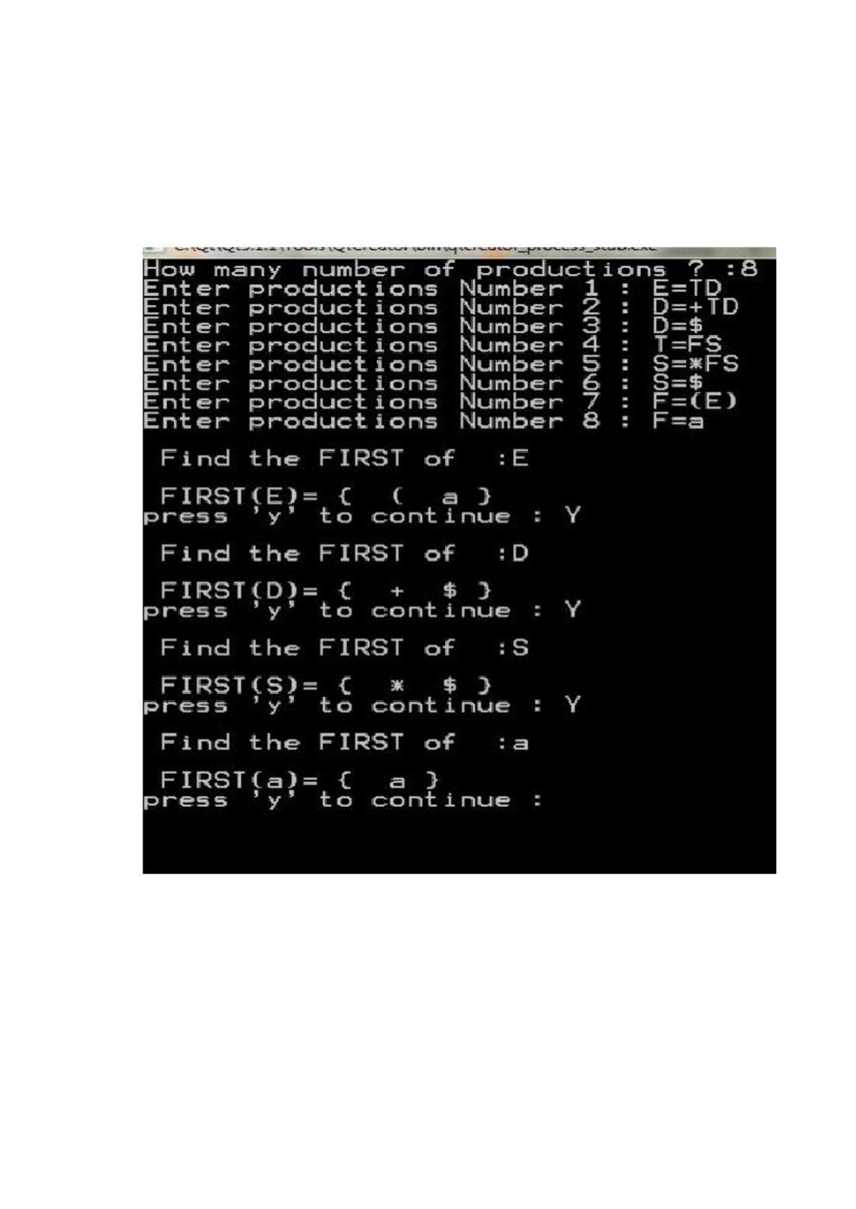 Anujsircodes - Compiler design assignment. - How many number of ...