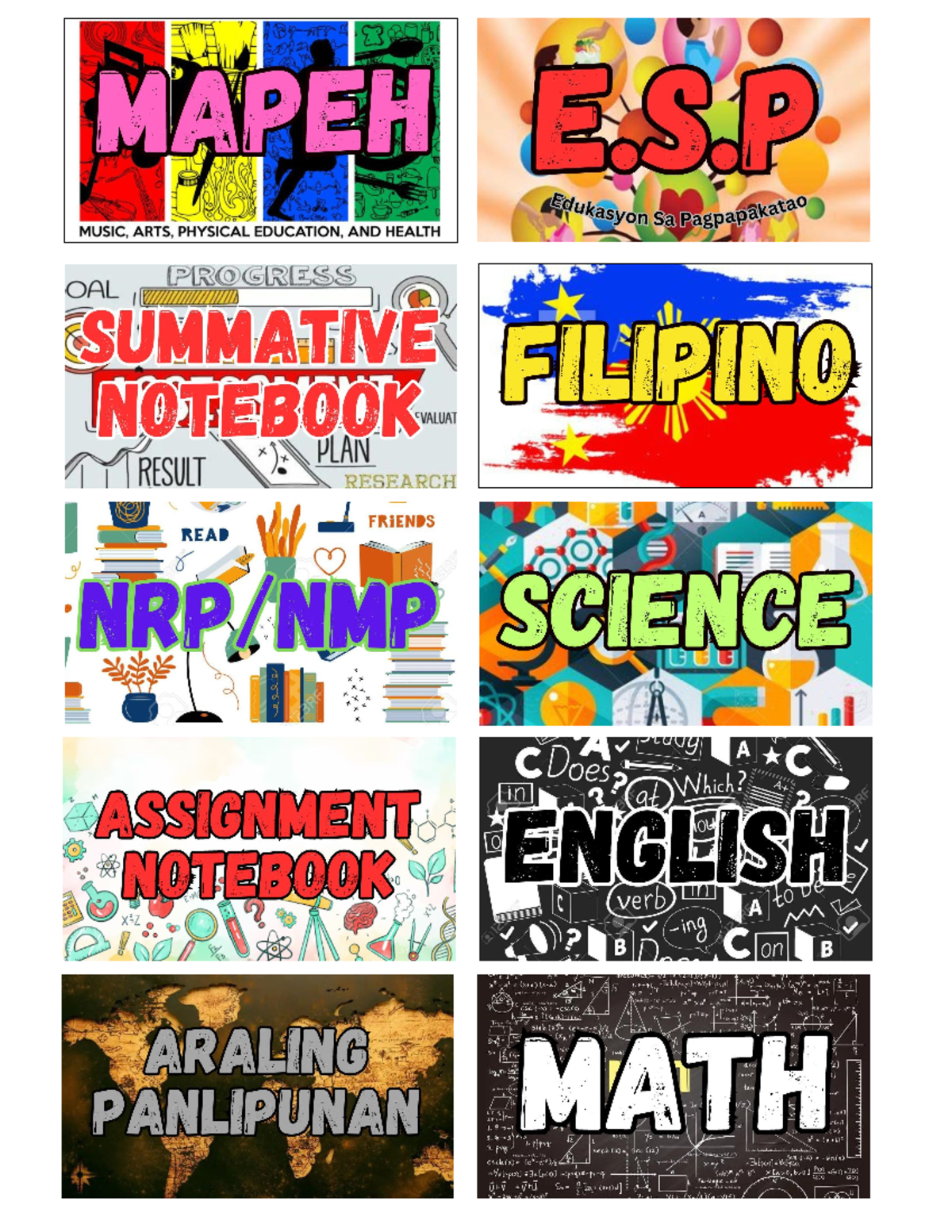 Jc subjects - subject - S Sa Pagpapakata MUSIC, ARTS, PHYSICAL ...