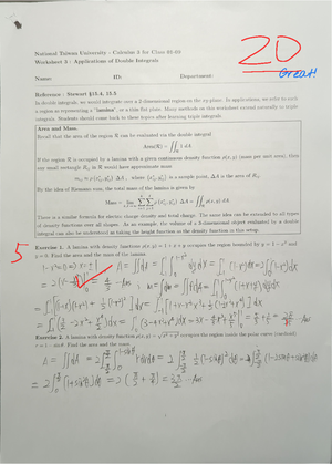 03-3 Contents Vol. 1 Calculus 平 - 1 - Chapter 1 Functions and Limits 1 ...