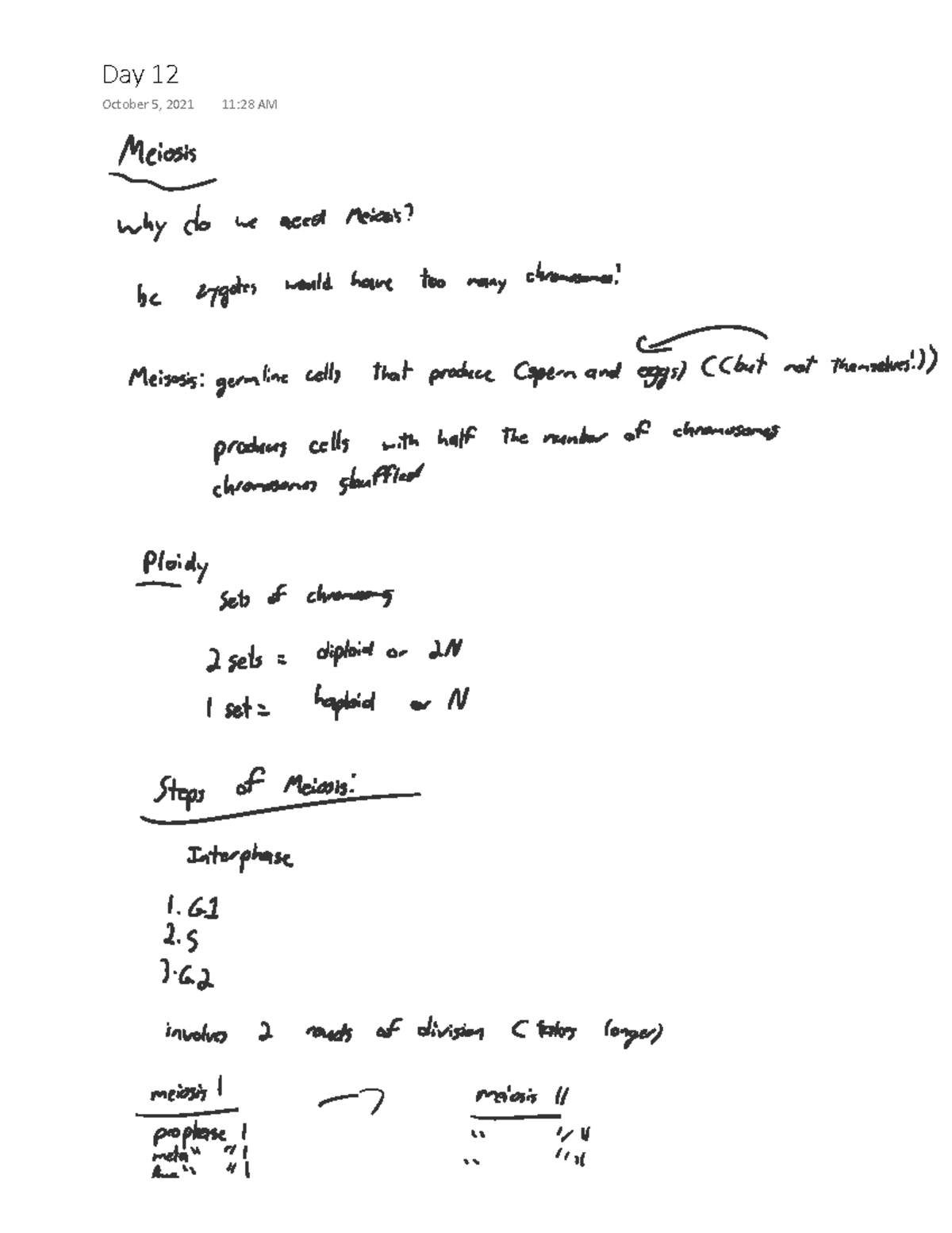 Notes from day 12 - 101-NYA-05 - Day 12 October 5, 2021 11:28 AM - Studocu