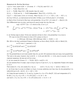 Useful table for MATH 396 - One random variable, X Discrete Continuous ...