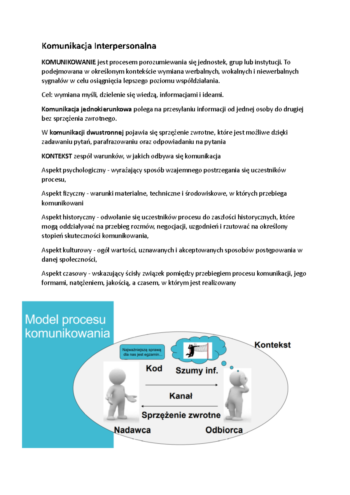 Komunikacja-Interpersonalna 2 - Komunikacja Interpersonalna ...