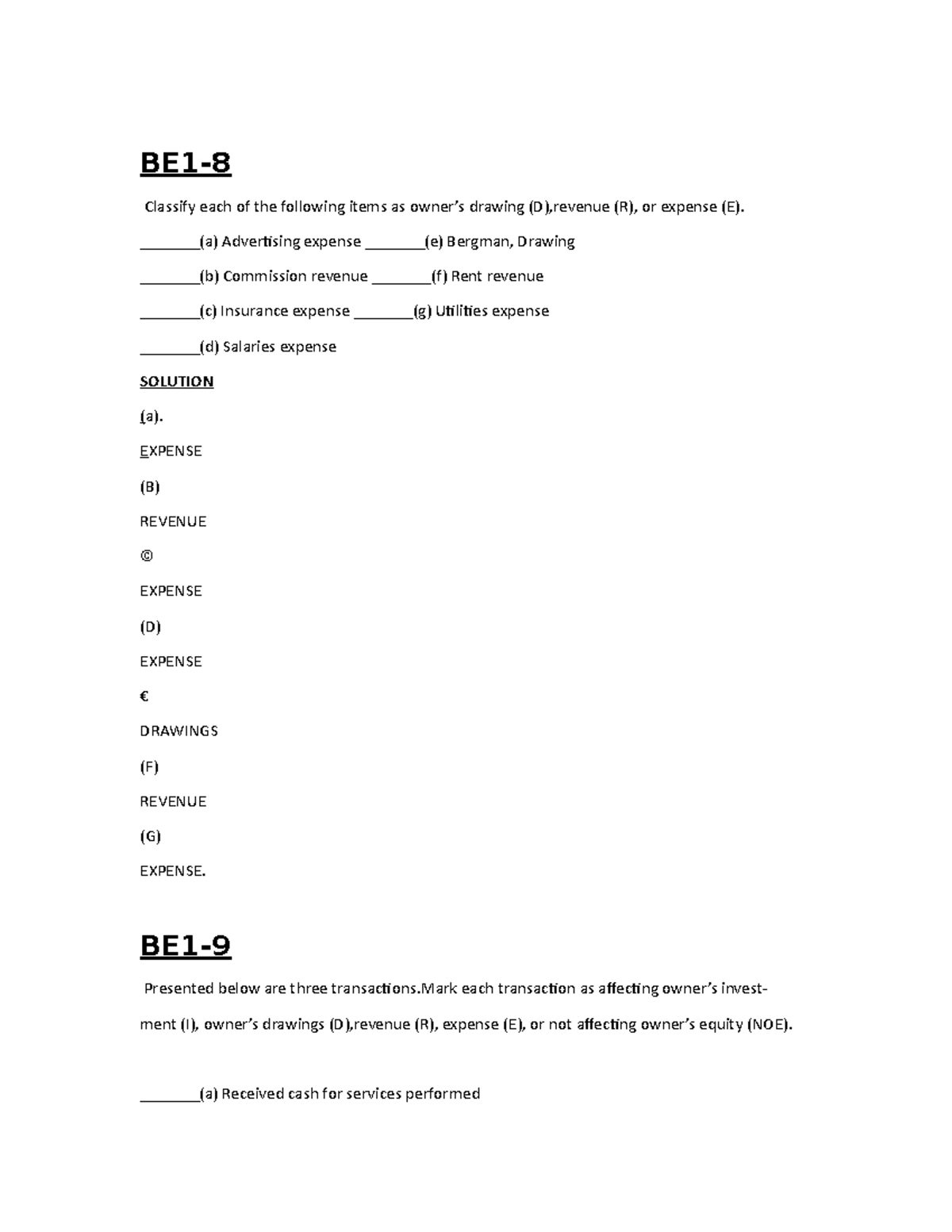 USMA( Assignment)ITS MY PLEASURE TO STUDY A LOT FROM YOUR WEB - BE1 ...
