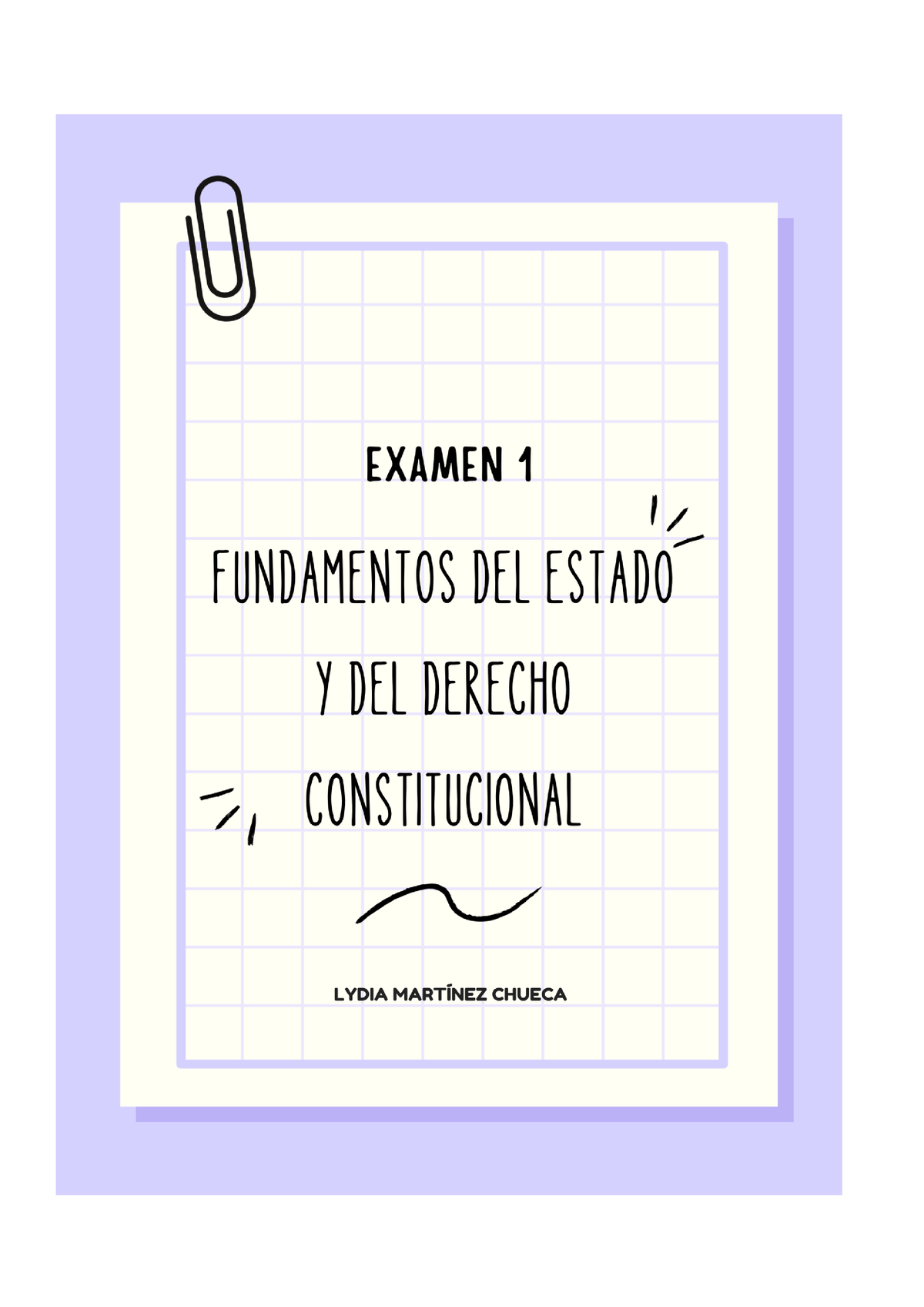 Fundamentos DE Derecho Constitucional 1 - FUNDAMENTOS DE DERECHO ...