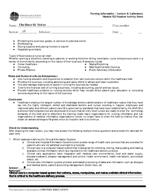 Adime guidelines - BSNursing - Studocu