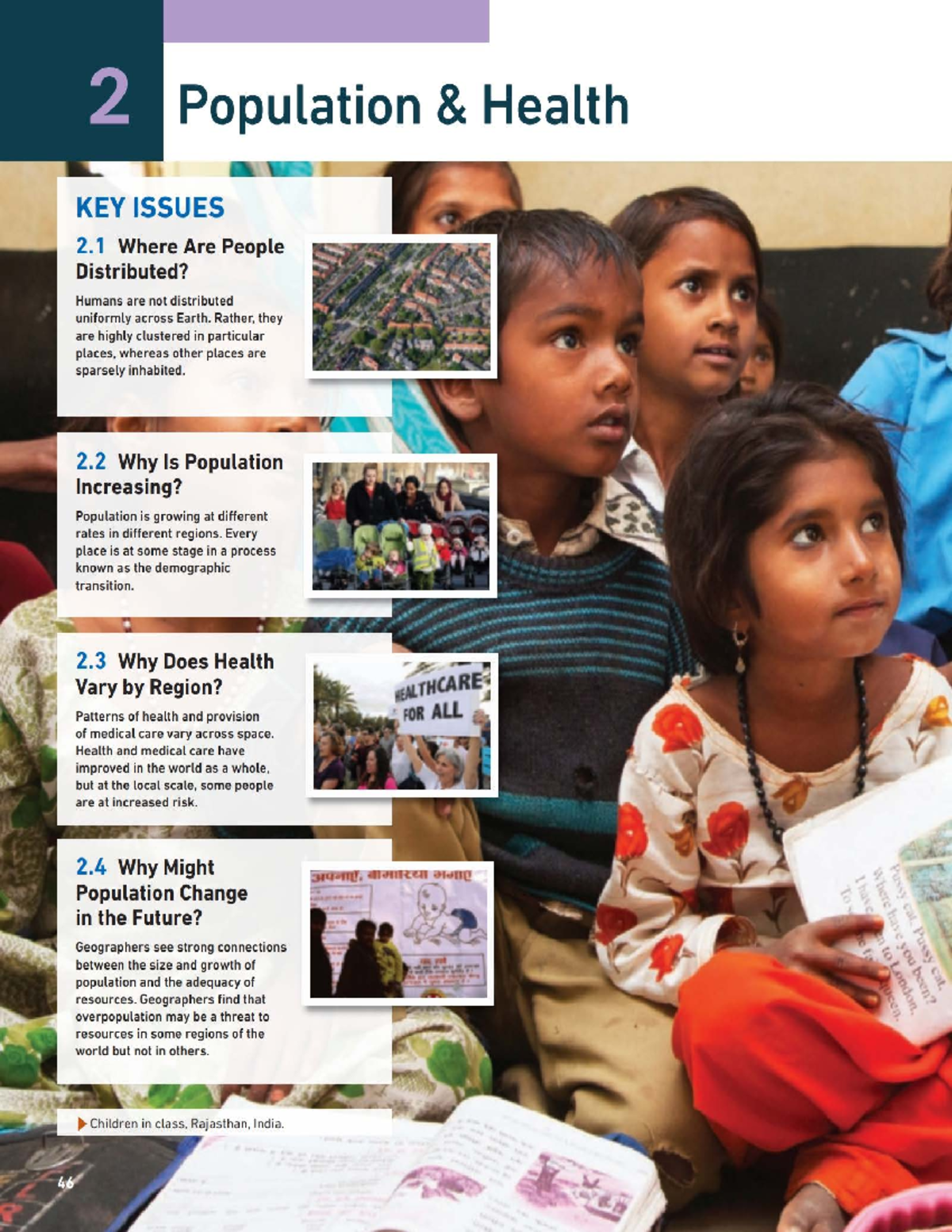 Rubenstein+ Chapter+2+13TH+ Edition - 2 Population&Health KEYISSUES 2 ...