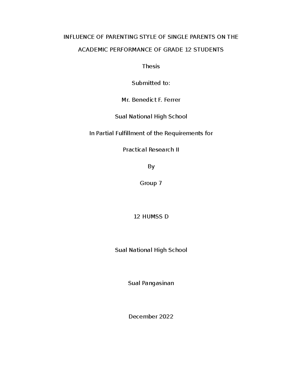 Done Titile Page - This research entitled: 