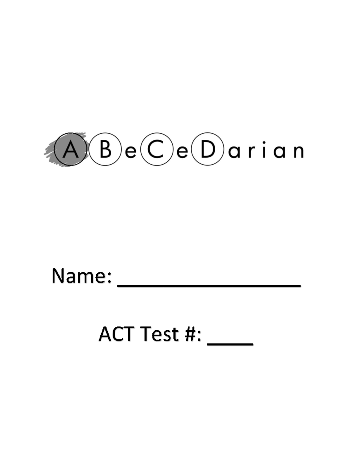 Act answer sheet 2014 qqqqqqqq gr6037 columbia university studocu