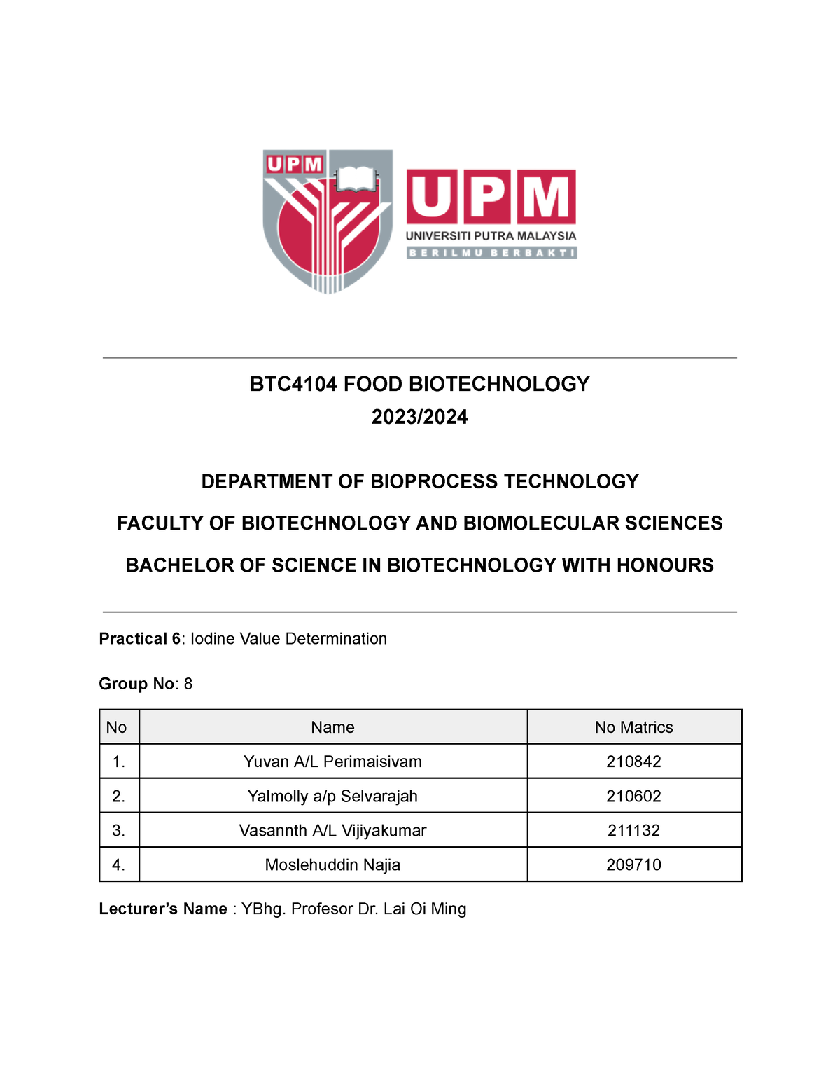 determination of iodine value experiment pdf