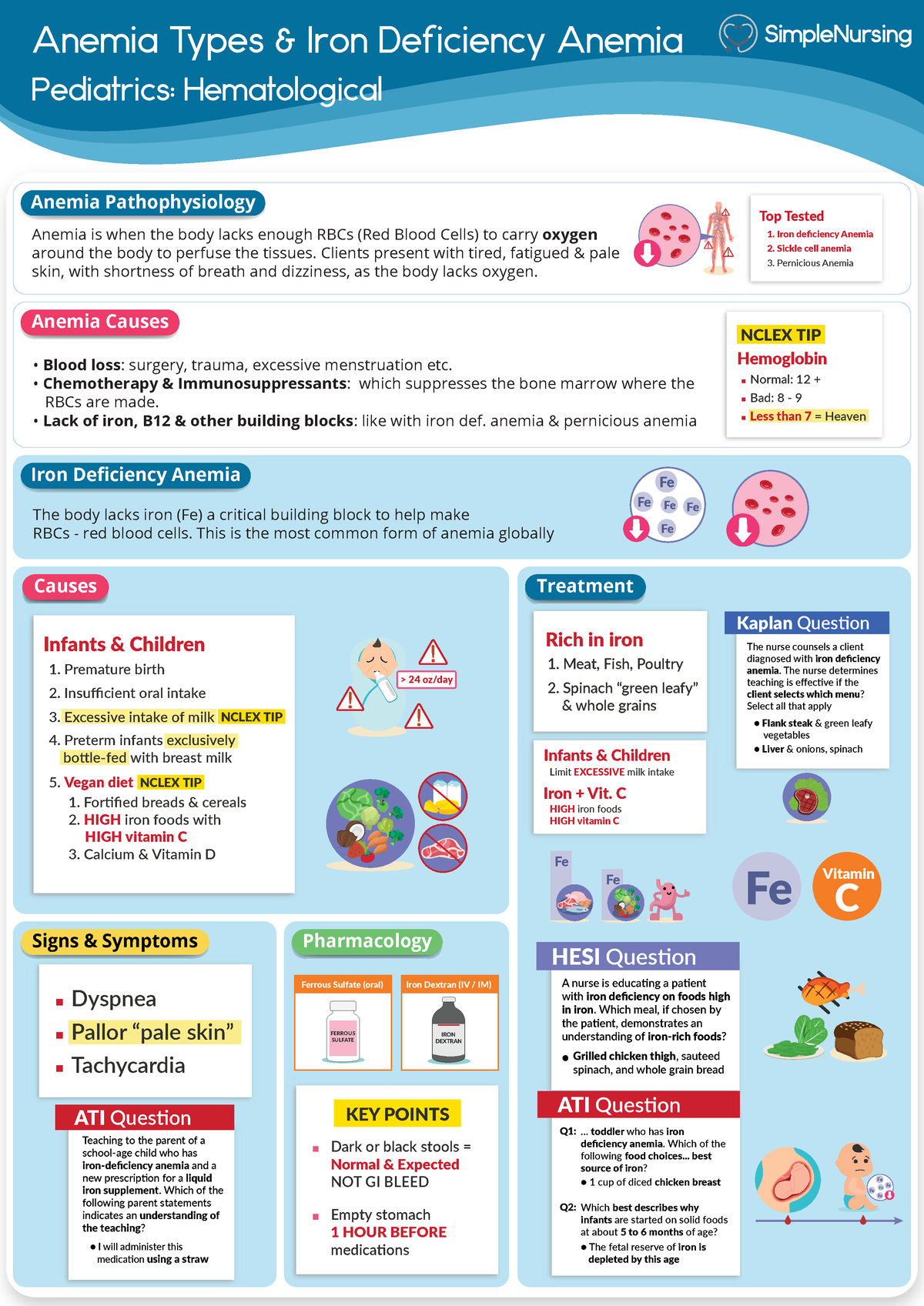 1. Iron Deficiency Anemia - Anemia Types & Iron Deficiency Anemia ...