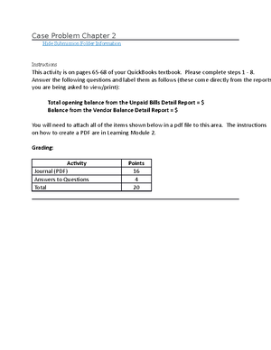 Case Problem Chapter 7 - Please complete steps 1 - 15. Answer the ...