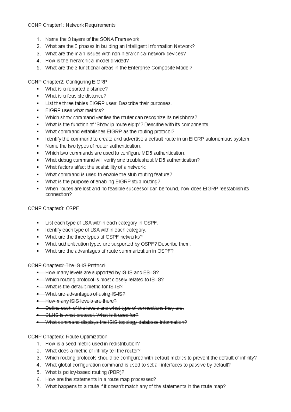 ccnp-sample-written-exam-questions-ccnp-chapter1-network