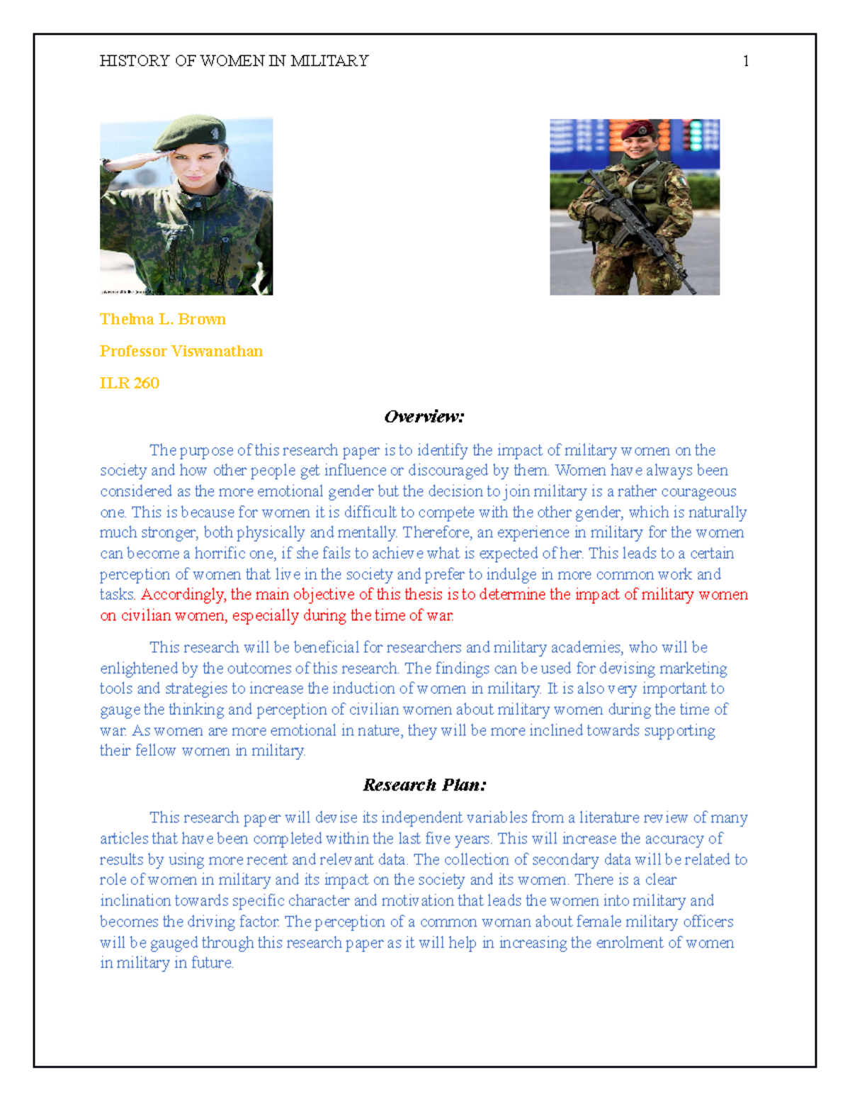 55602796 Research Proposal and Annoted Bibliography 3 - HISTORY OF ...
