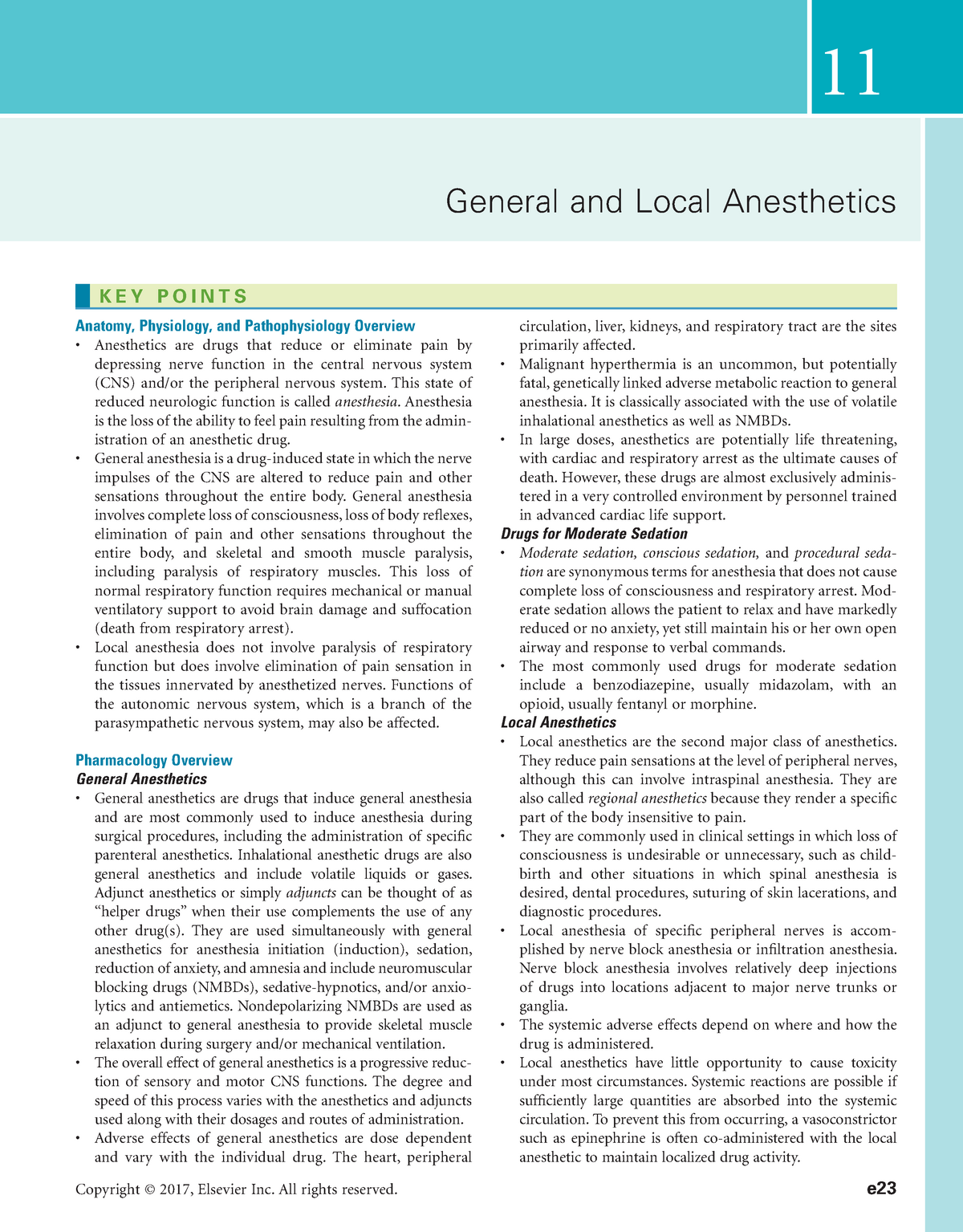 Chapter 011-2 - Summary Pharmacology And The Nursing Process - 11 ...