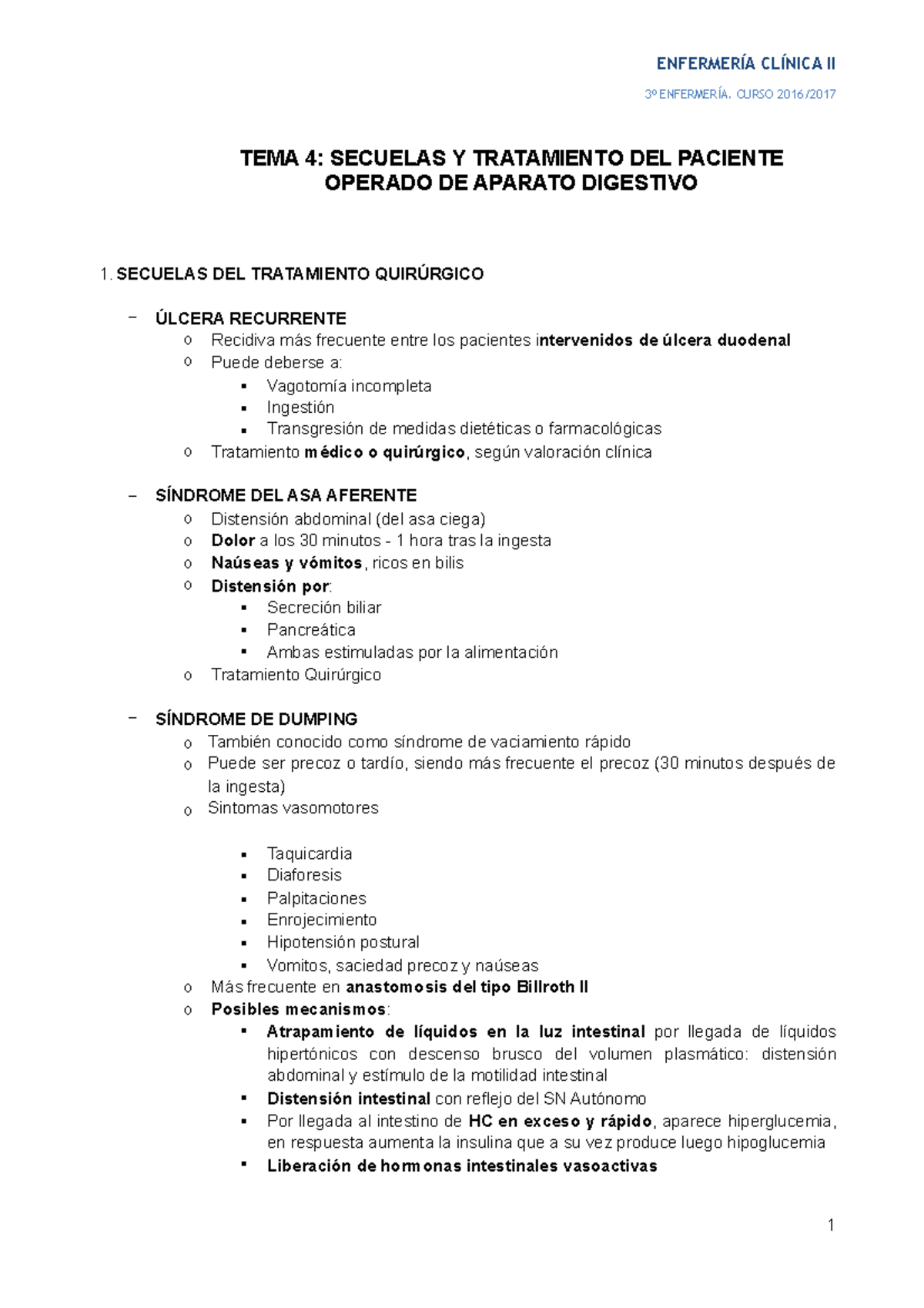 Sindrome de asa ciega sintomas