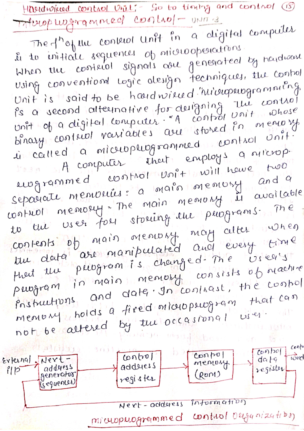 COA Notes..unit 3 part 2 - B.tech - Studocu