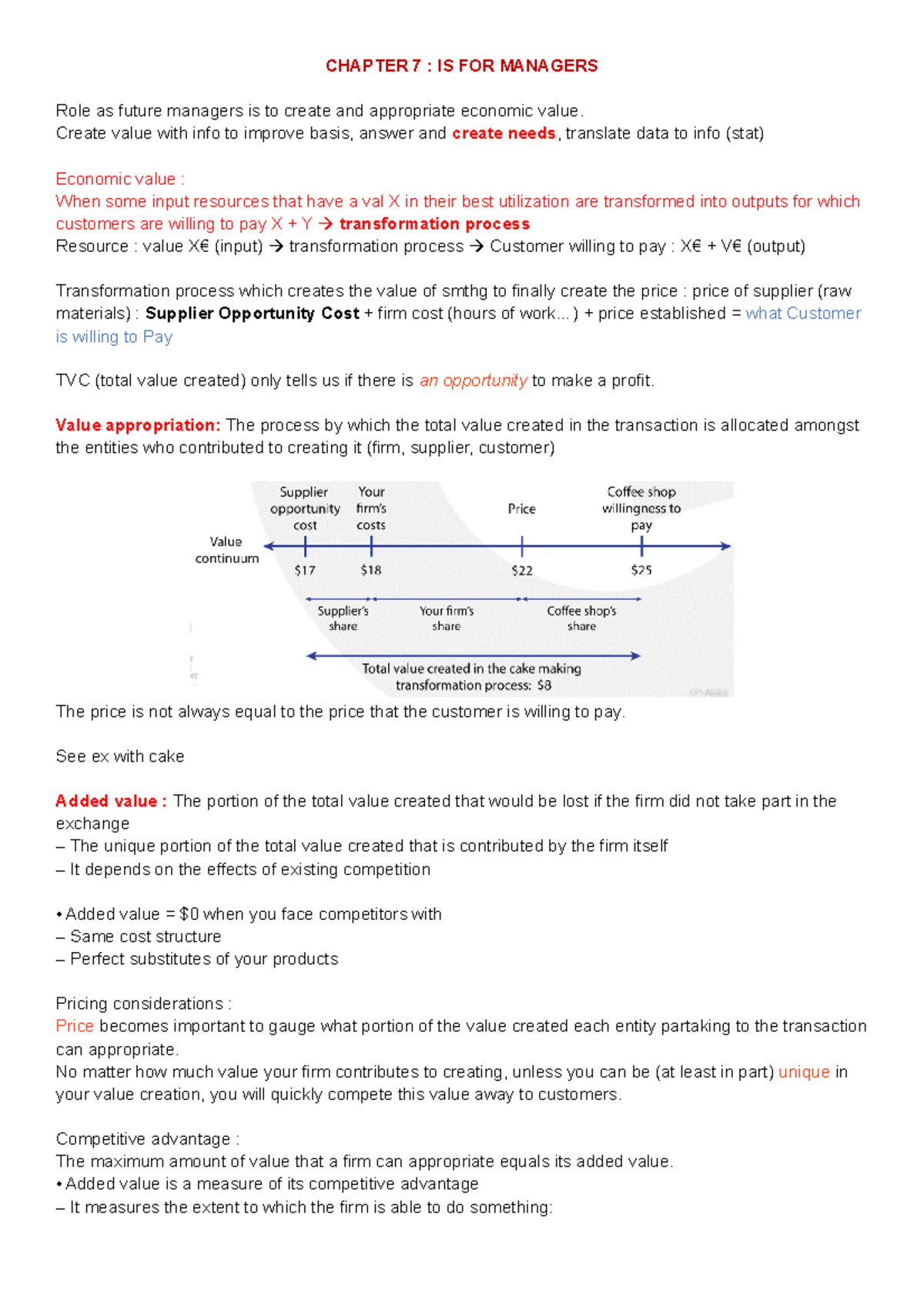 Chapter 7 - Résumé Management of Information Systems - CHAPTER 7 : IS ...