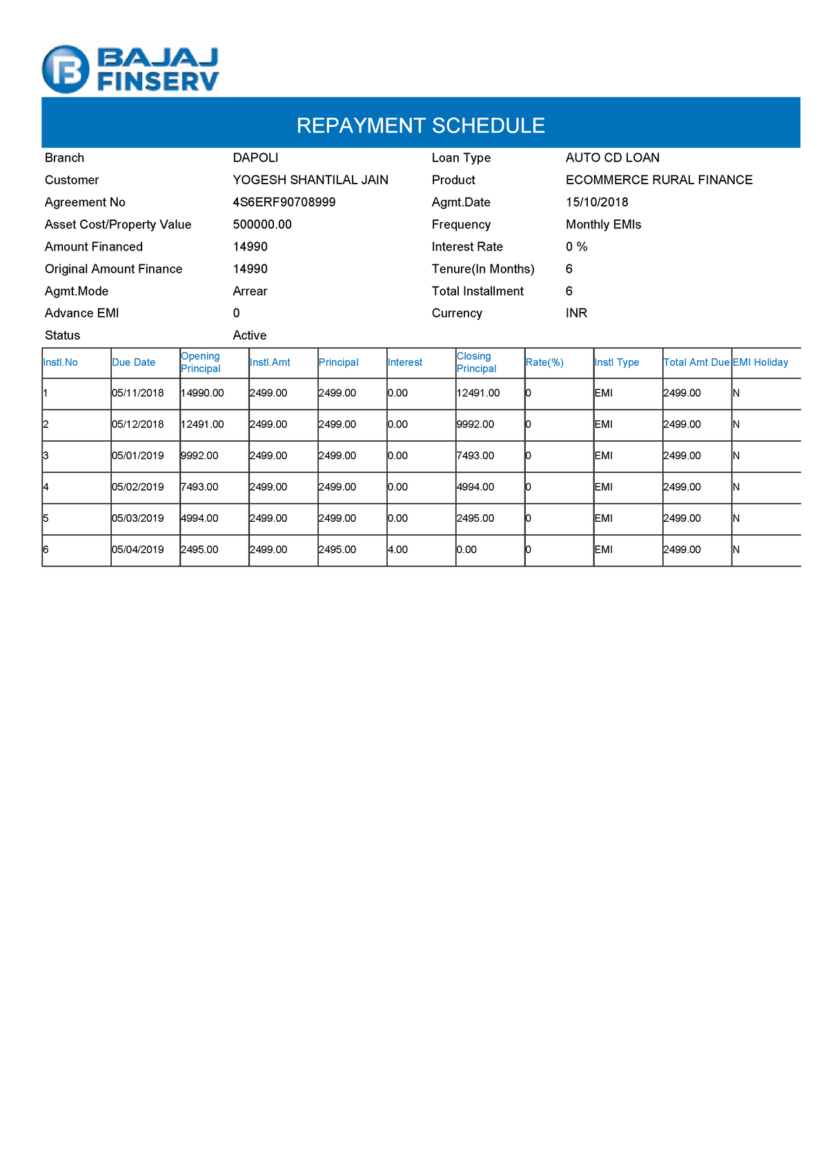 bajaj-repayment-report-repayment-schedule-branch-dapoli-loan-type