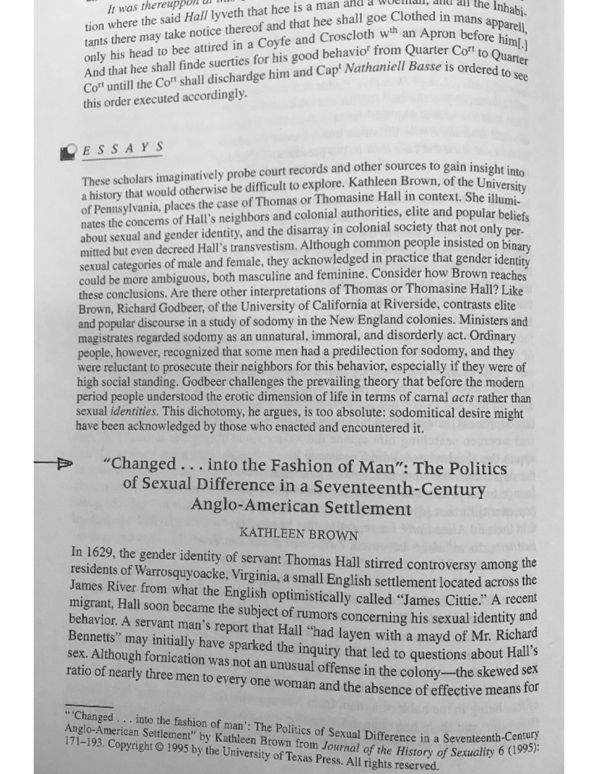 Brown mp text article - SSH 151 - Studocu